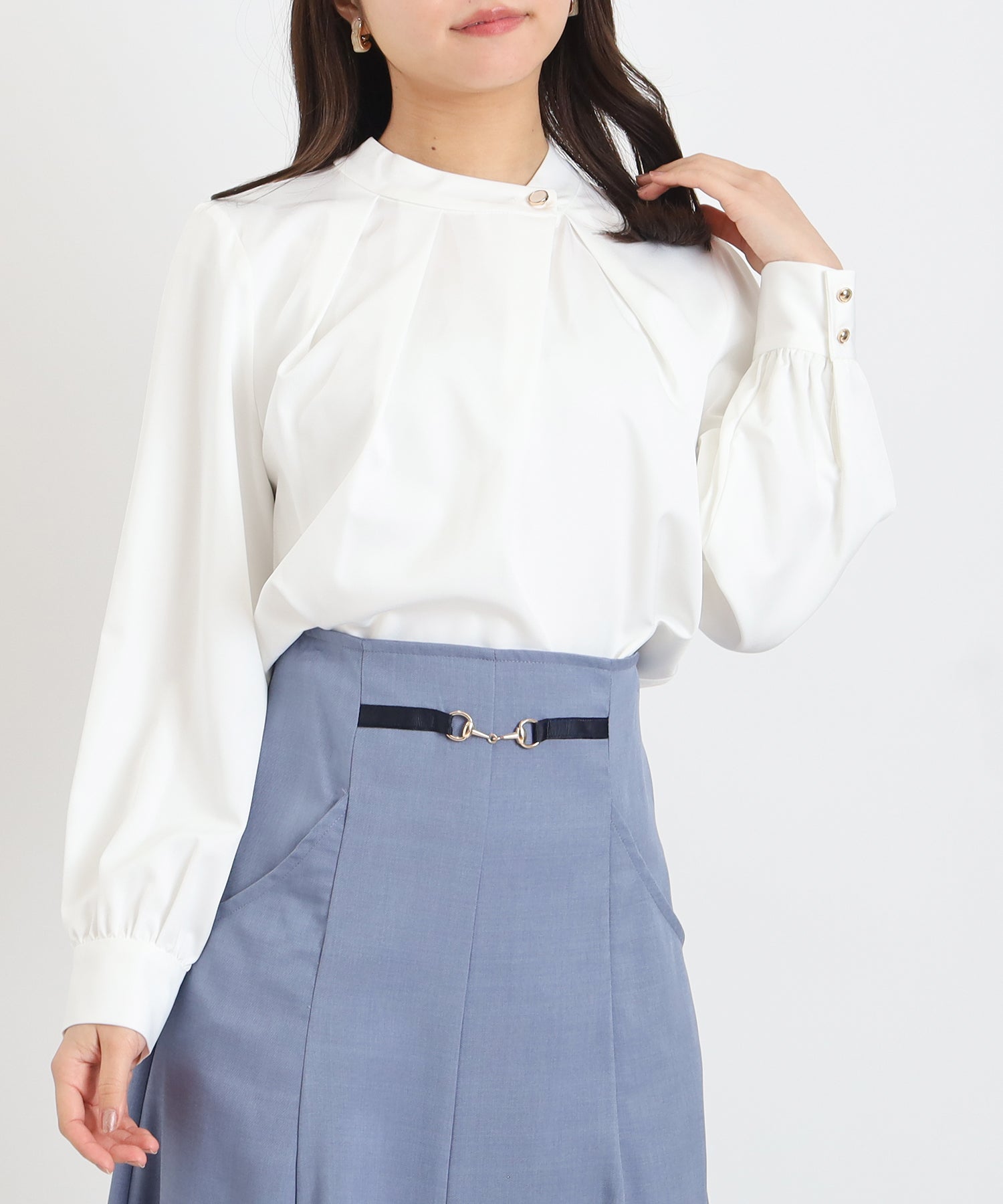 ホワイト model:156 着用サイズ:M