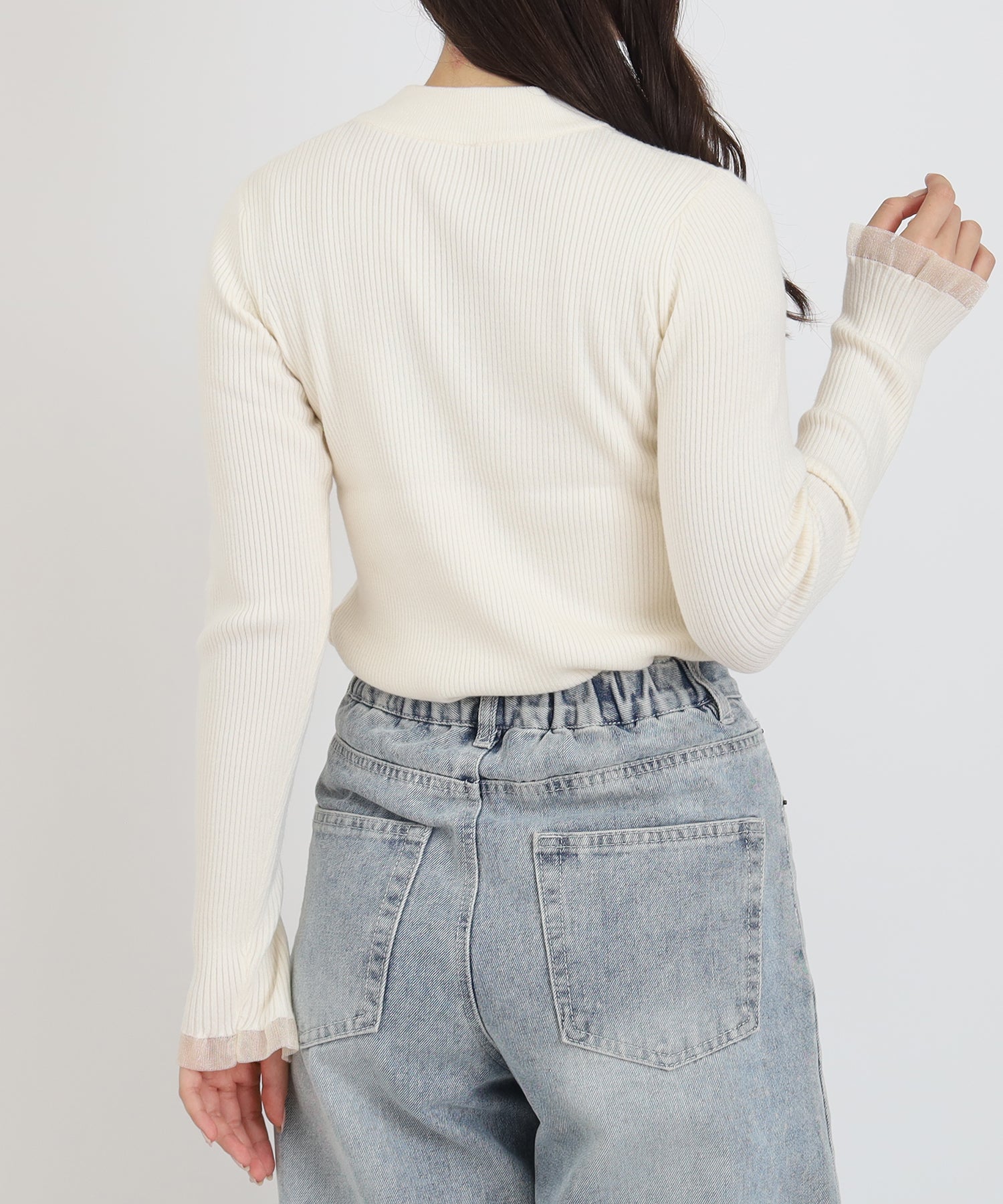 ベージュ model:160 着用サイズ:M