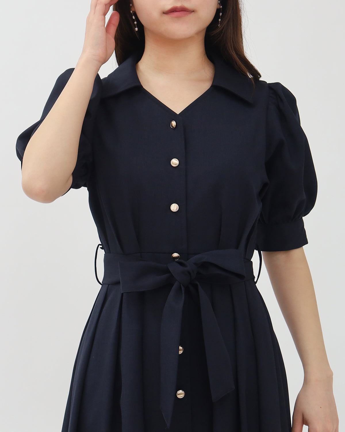 ネイビー model:156 着用サイズ:S