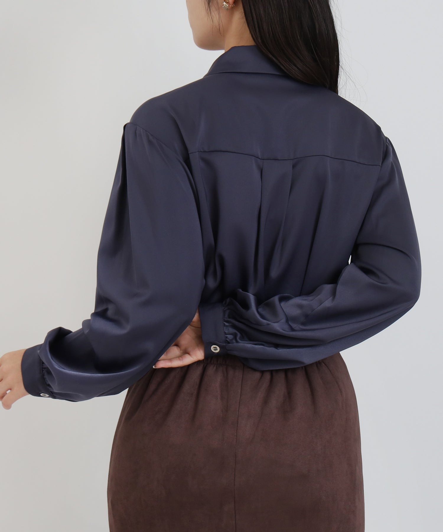 チャコール model:160cm 着用サイズ:M