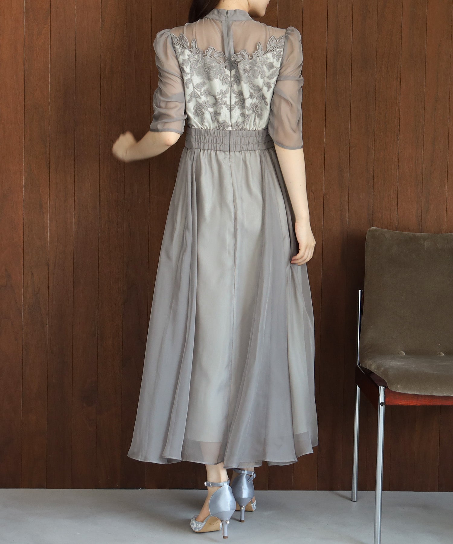 ライトグレー model:159cm 着用サイズ:M