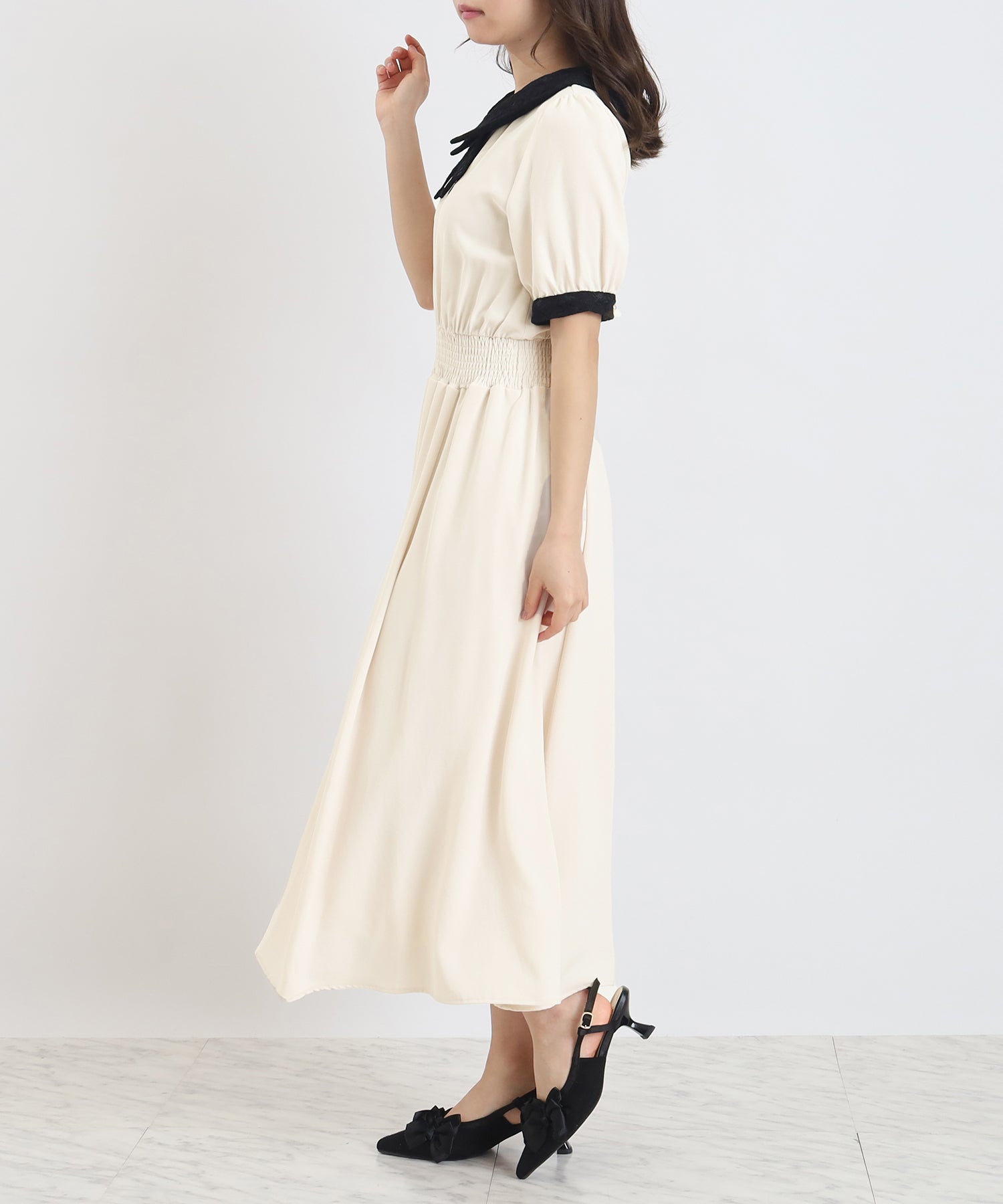 アイボリー model:156cm 着用サイズ:M