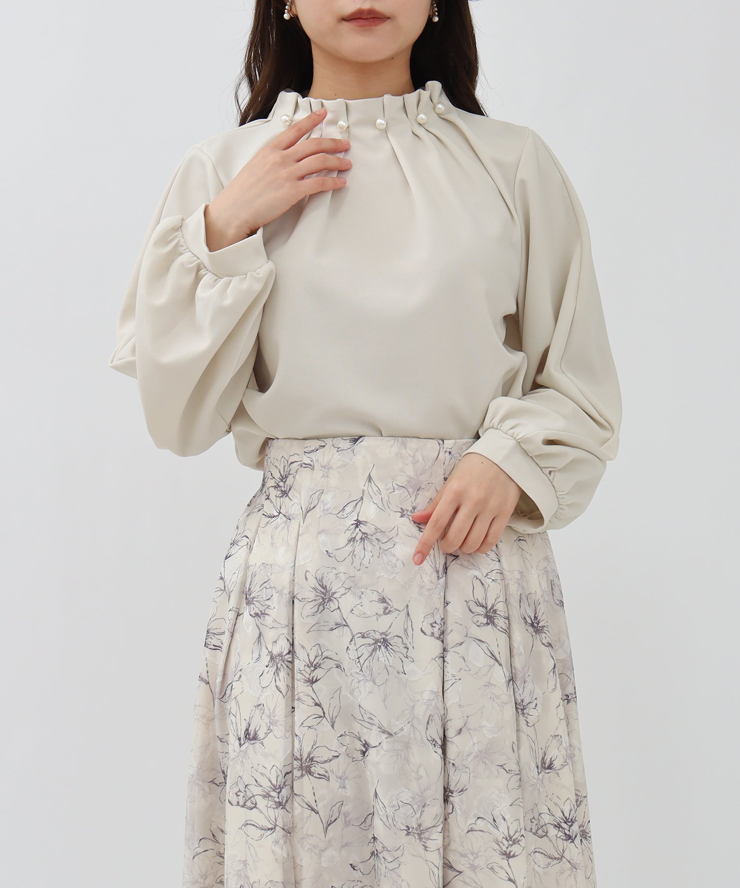 ホワイト model:156cm 着用サイズ:M
