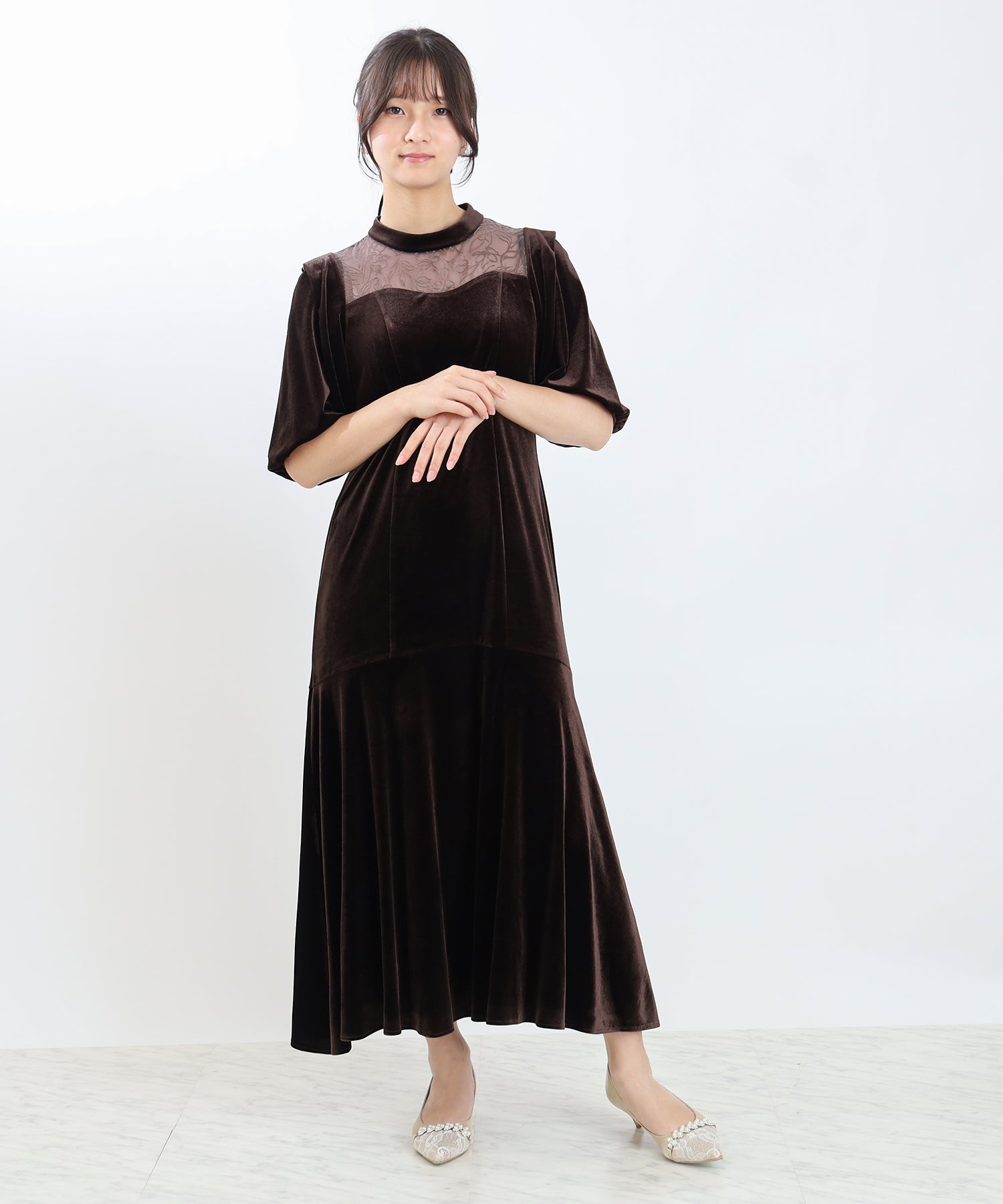 ブラウン model:160㎝ 着用サイズ:M