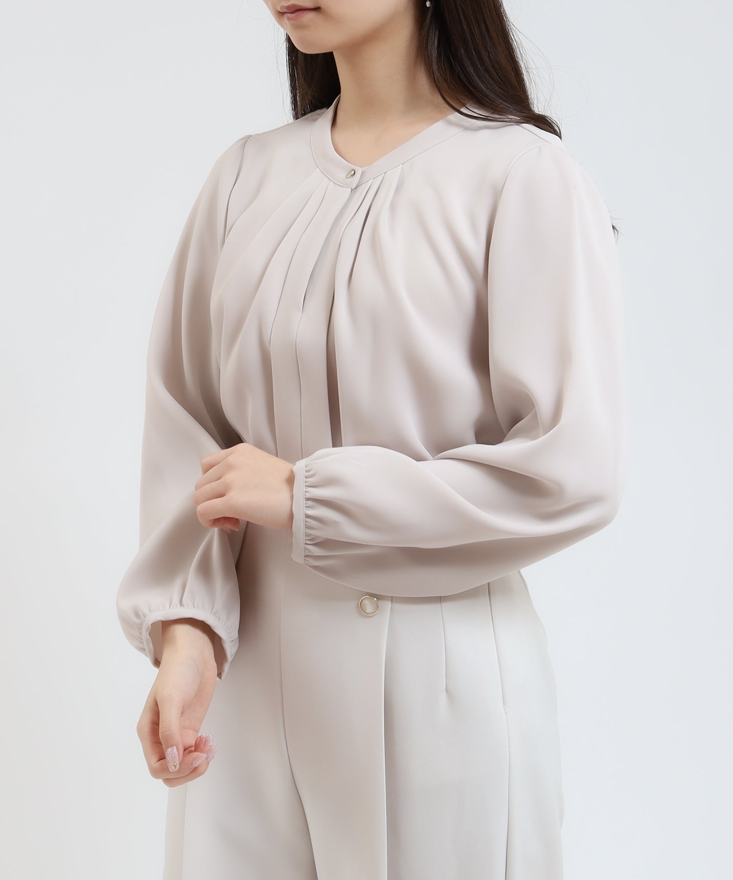 グレージュ model:160cm 着用サイズ:M