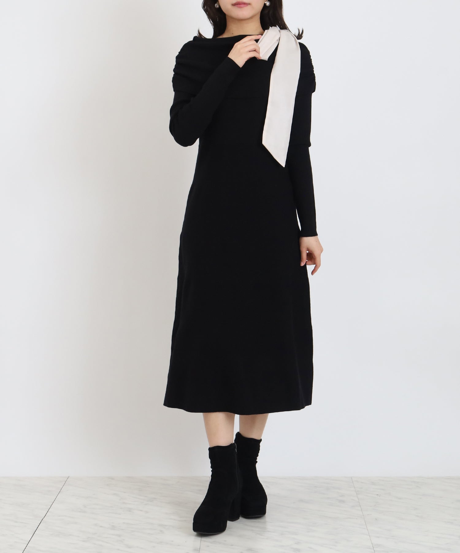 ブラック model:156 着用サイズ:M