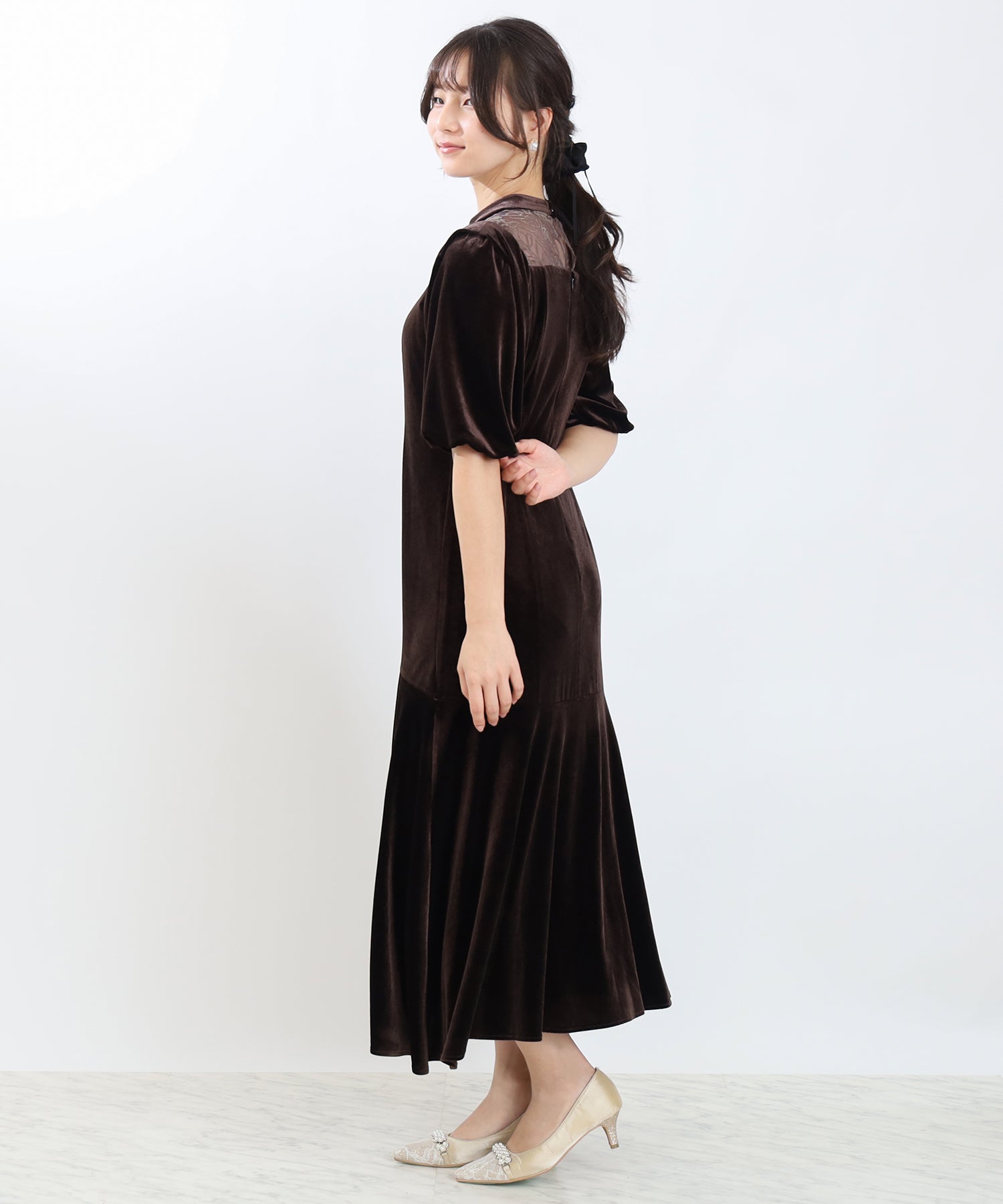 ブラウン model:160㎝ 着用サイズ:M
