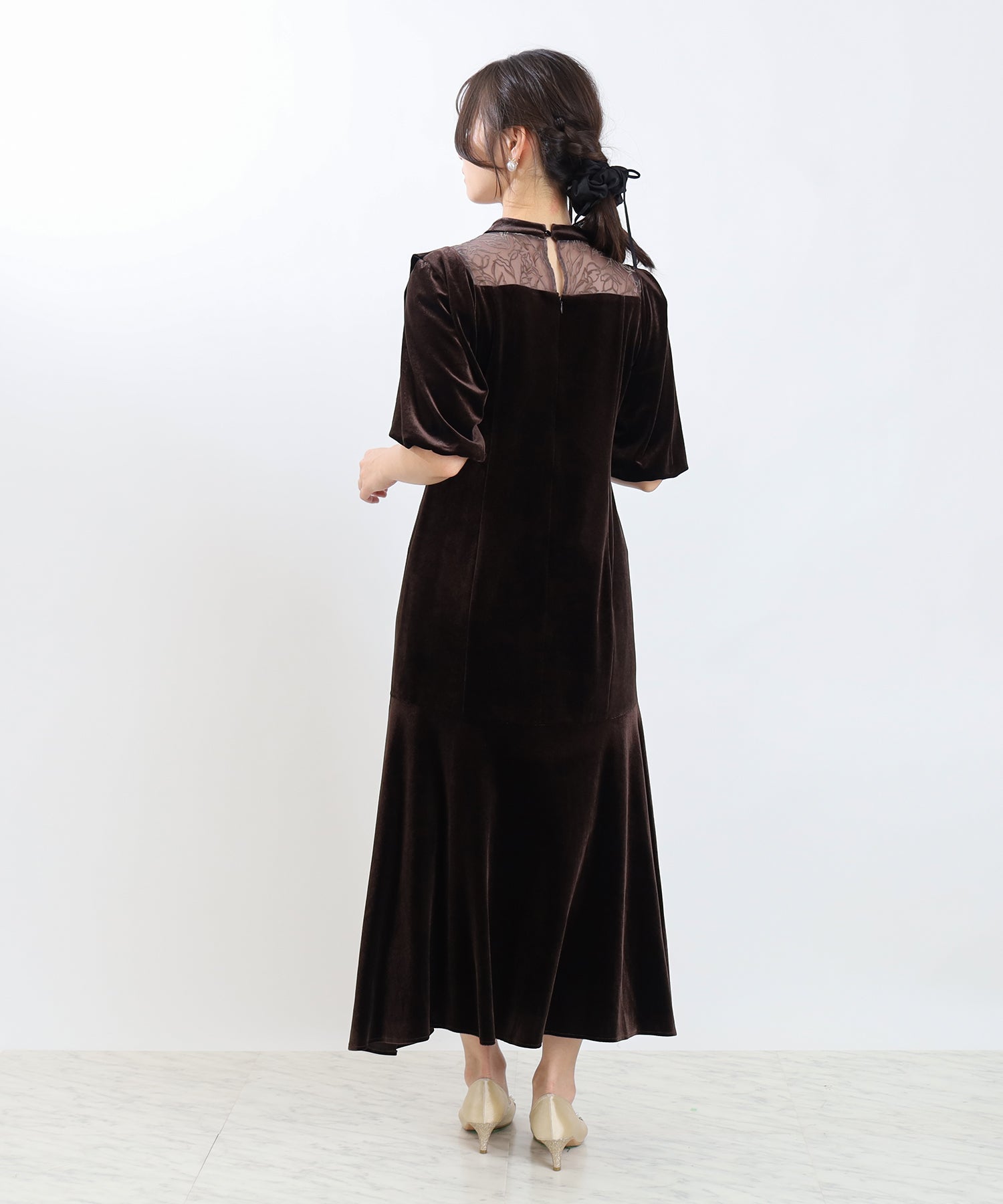 ブラウン model:160㎝ 着用サイズ:M
