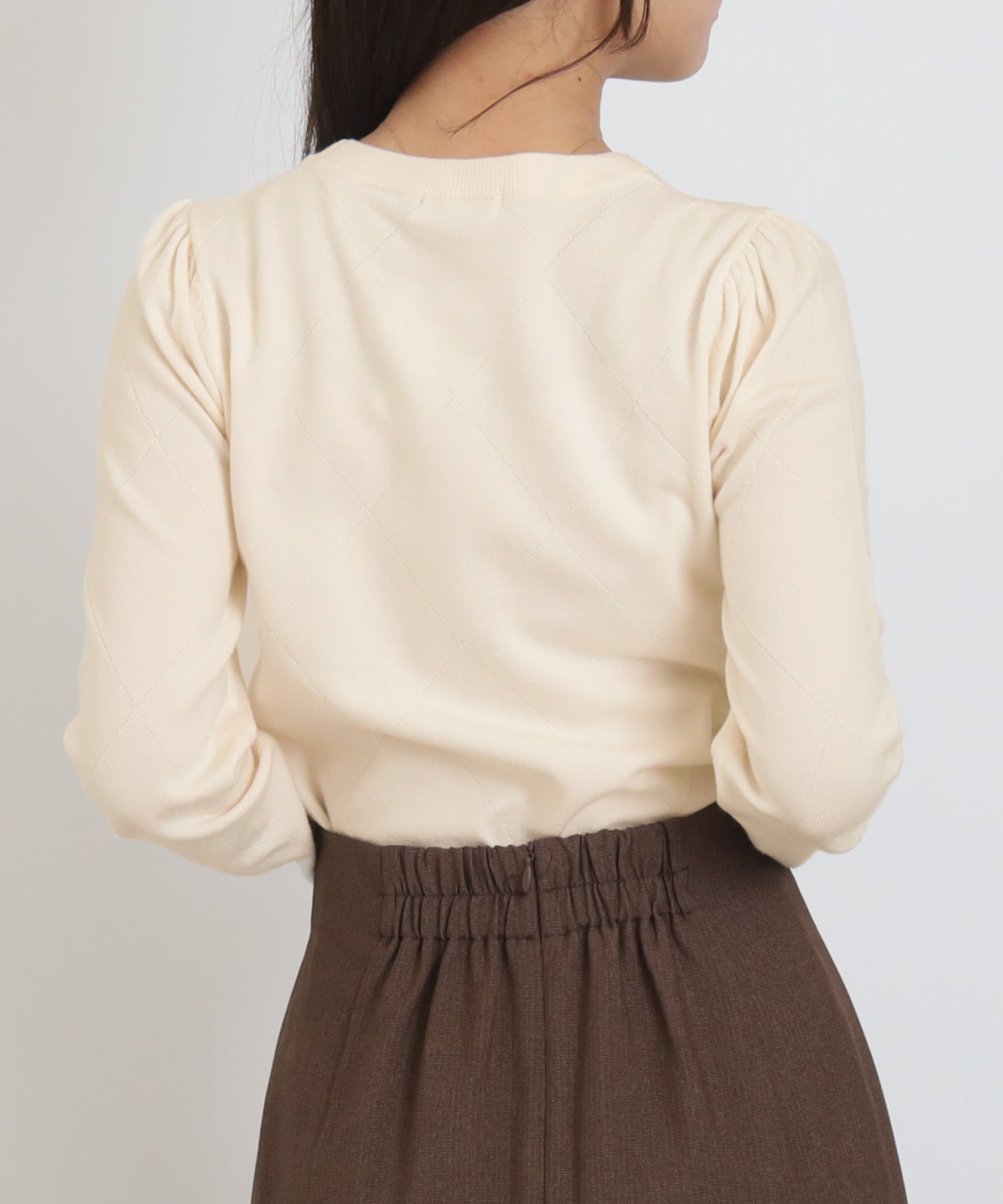 アイボリー model:156cm 着用サイズ:S