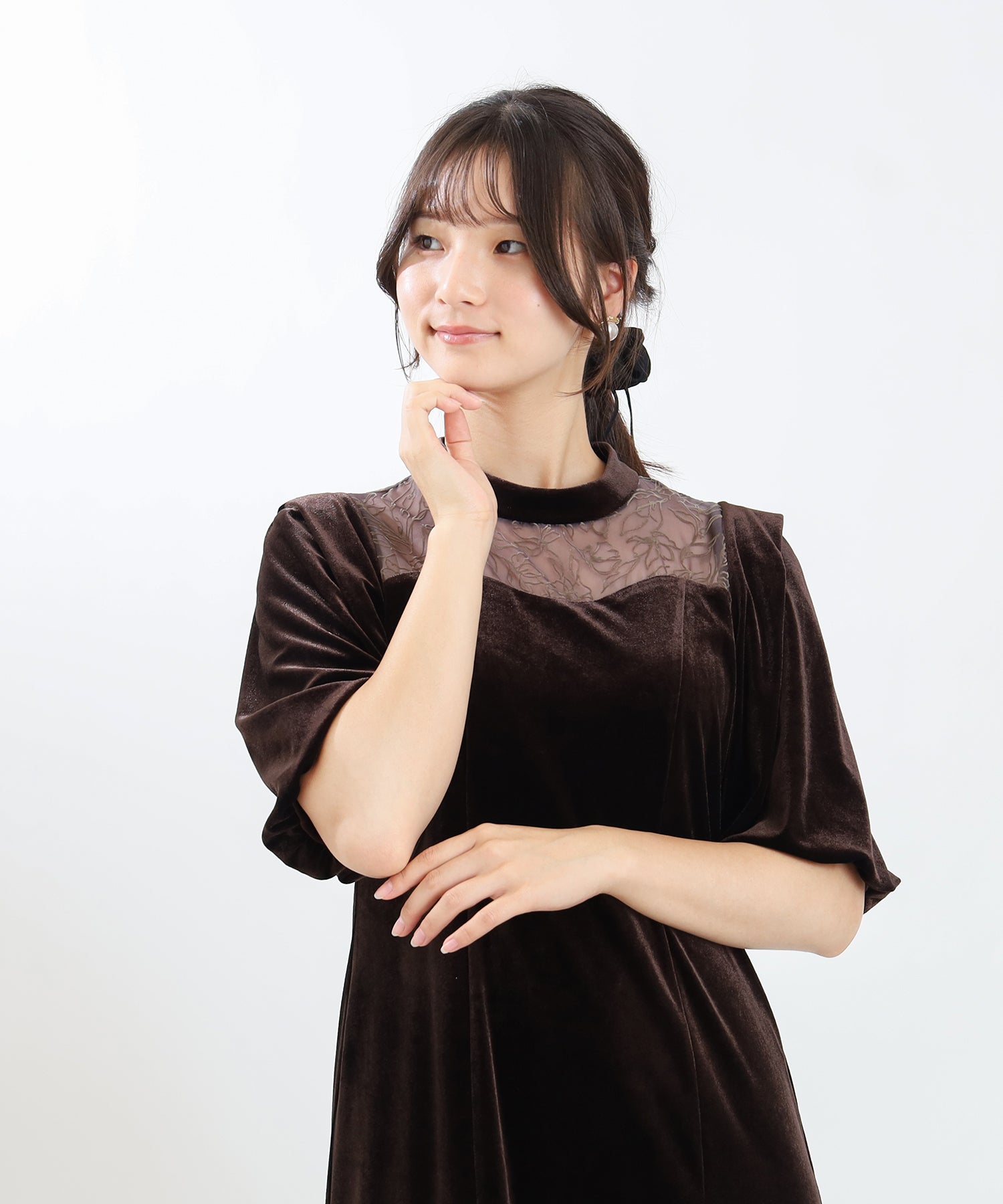ブラウン model:160㎝ 着用サイズ:M