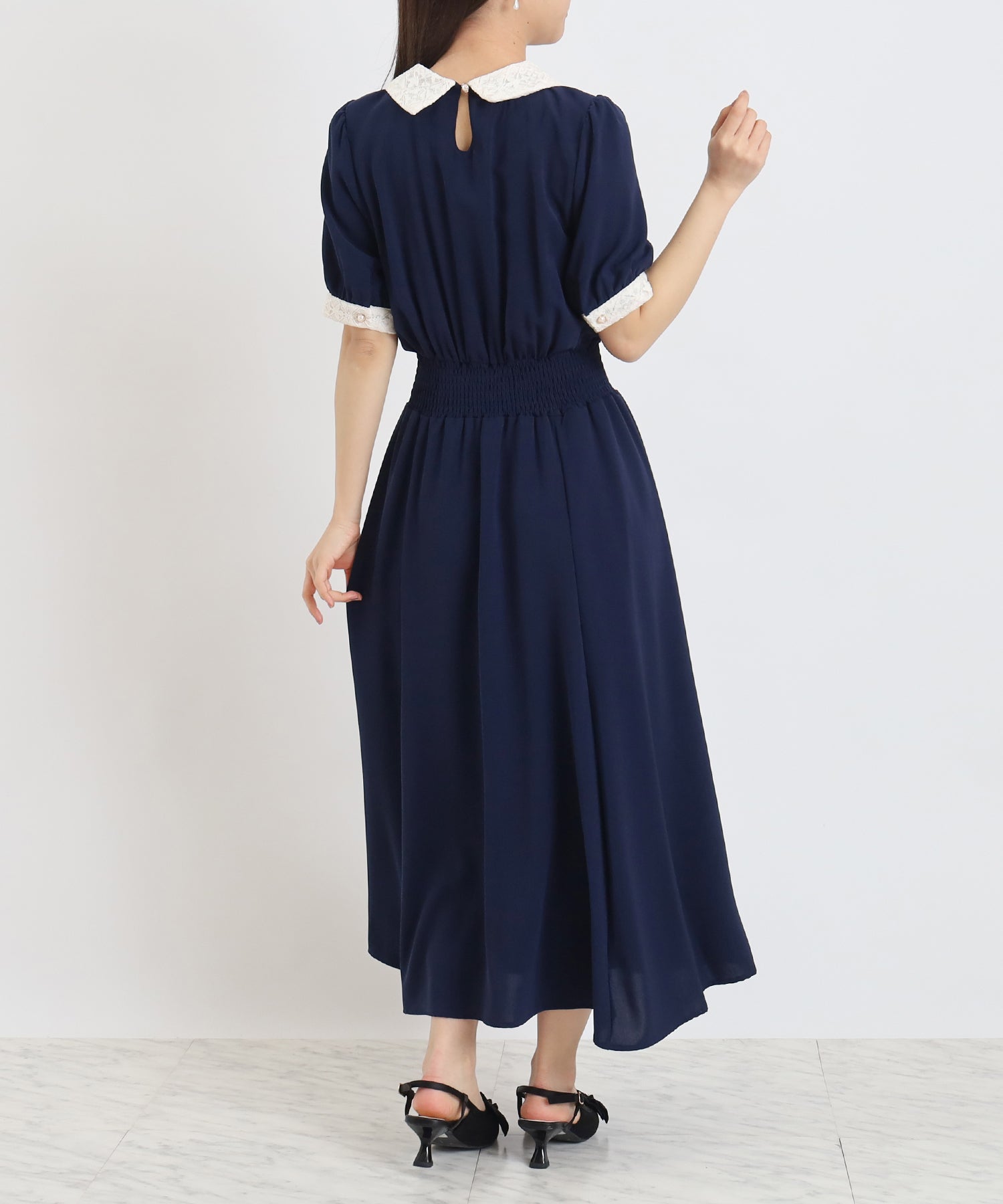 ネイビー model:156cm 着用サイズ:M