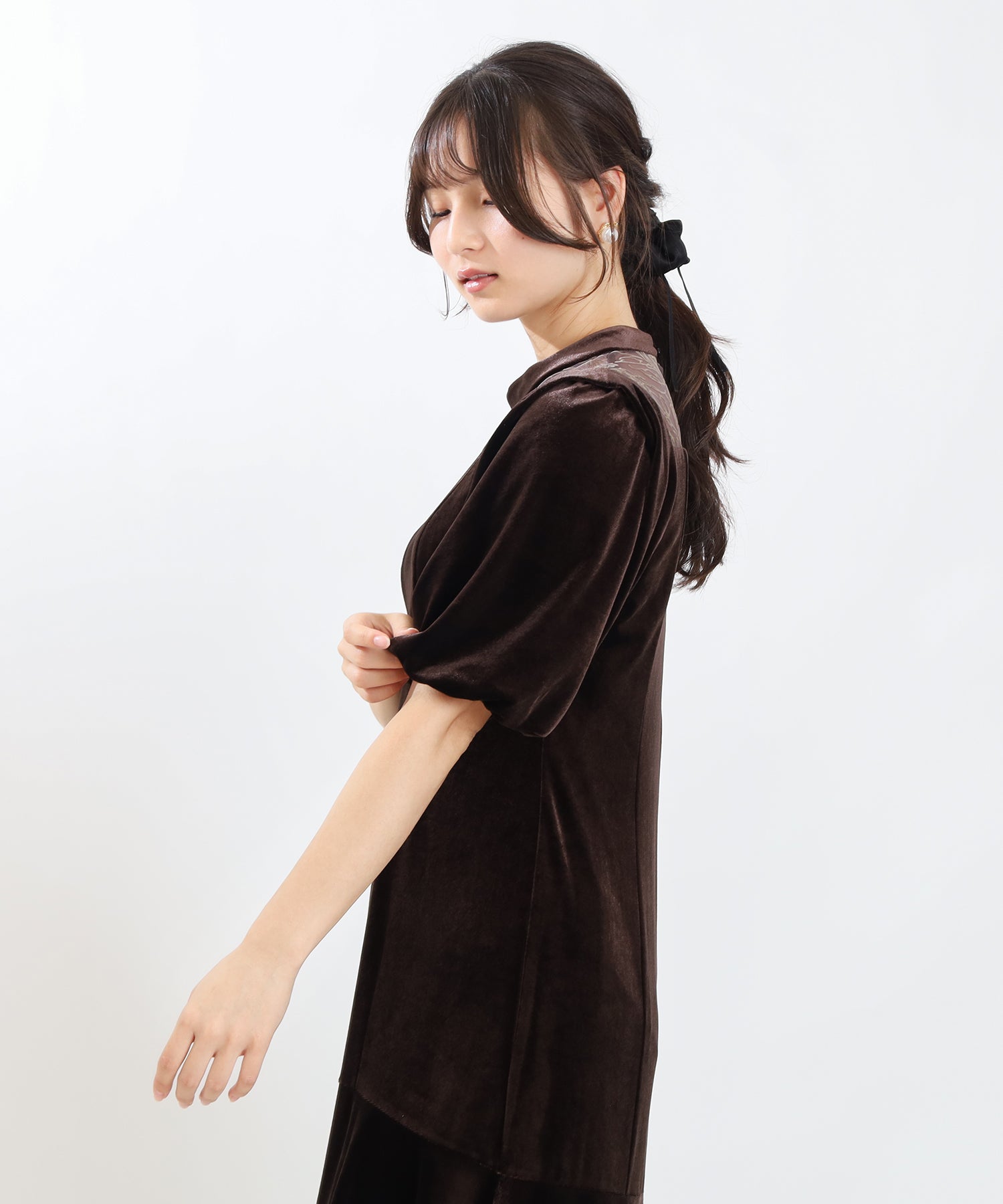 ブラウン model:160㎝ 着用サイズ:M