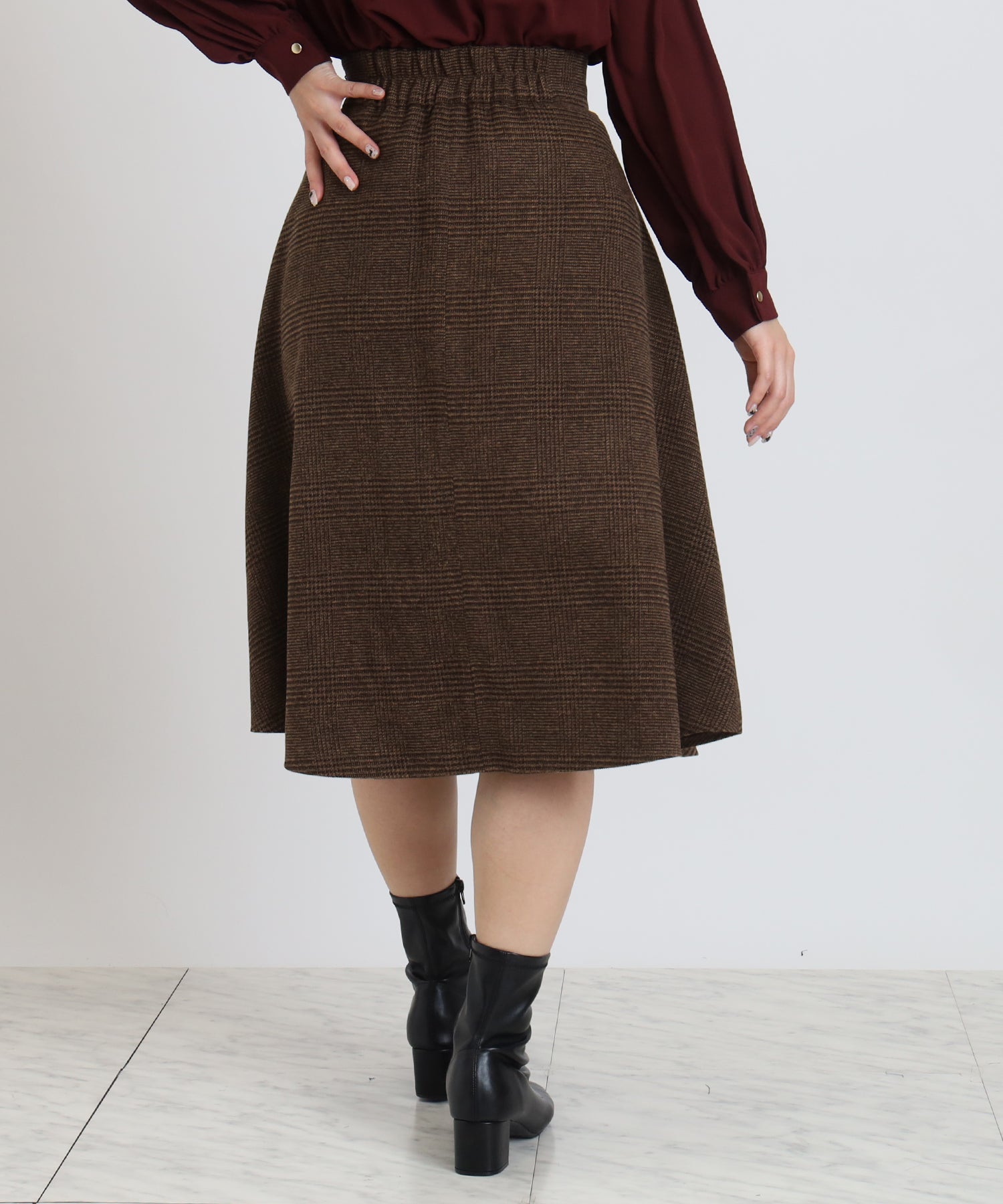 ブラウン model:160cm 着用サイズ:S