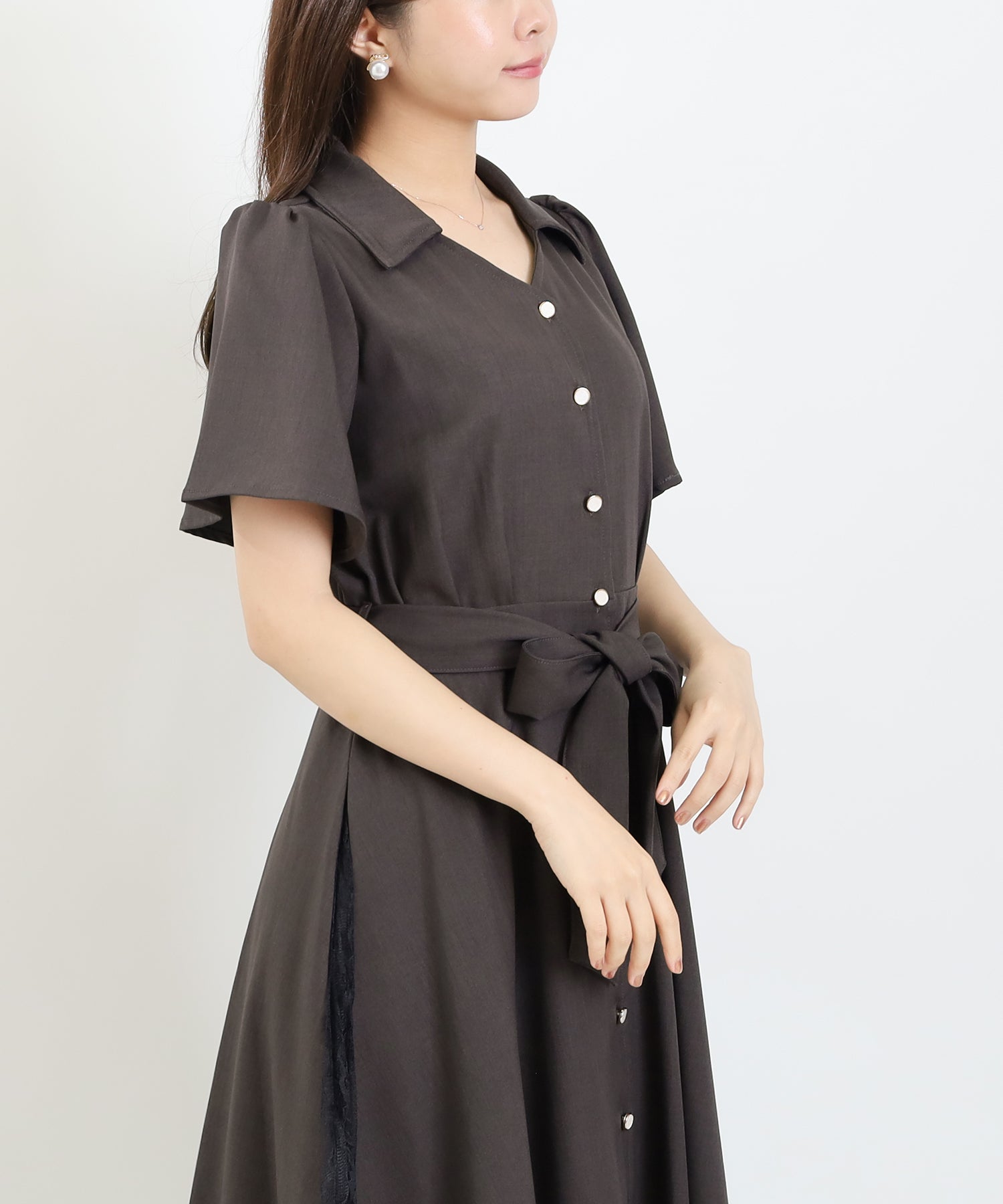 ブラウン model:156㎝ 着用サイズ:M