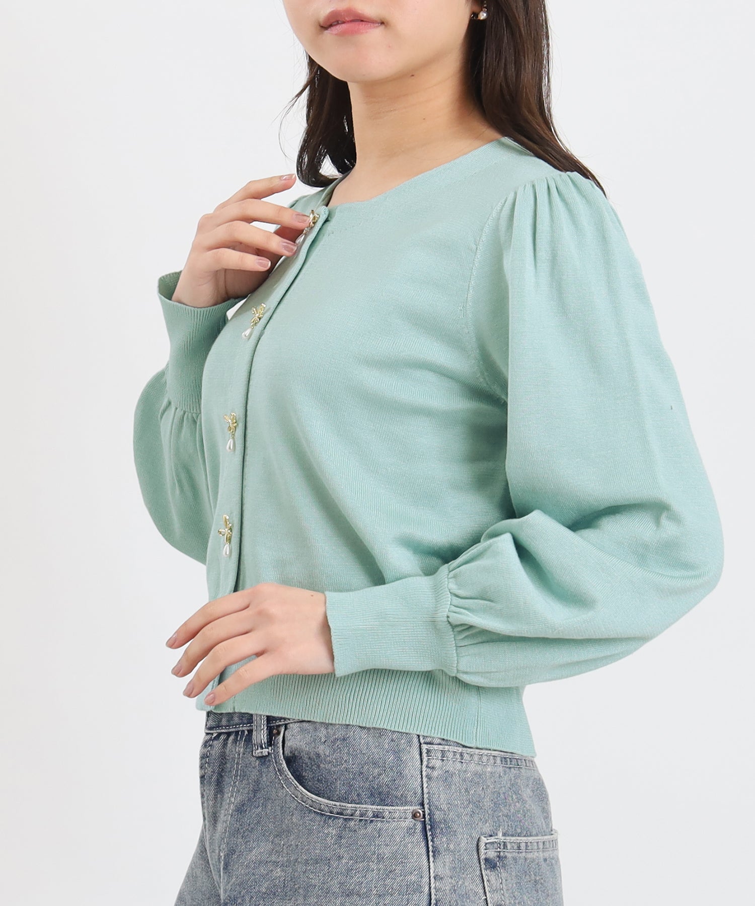 ミント model:156 着用サイズ:M