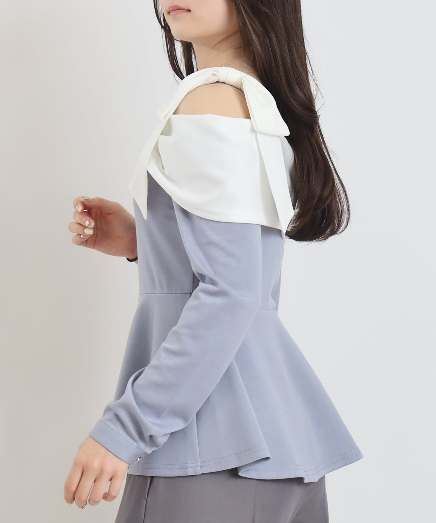 ライトグレー model:160 着用サイズ:M