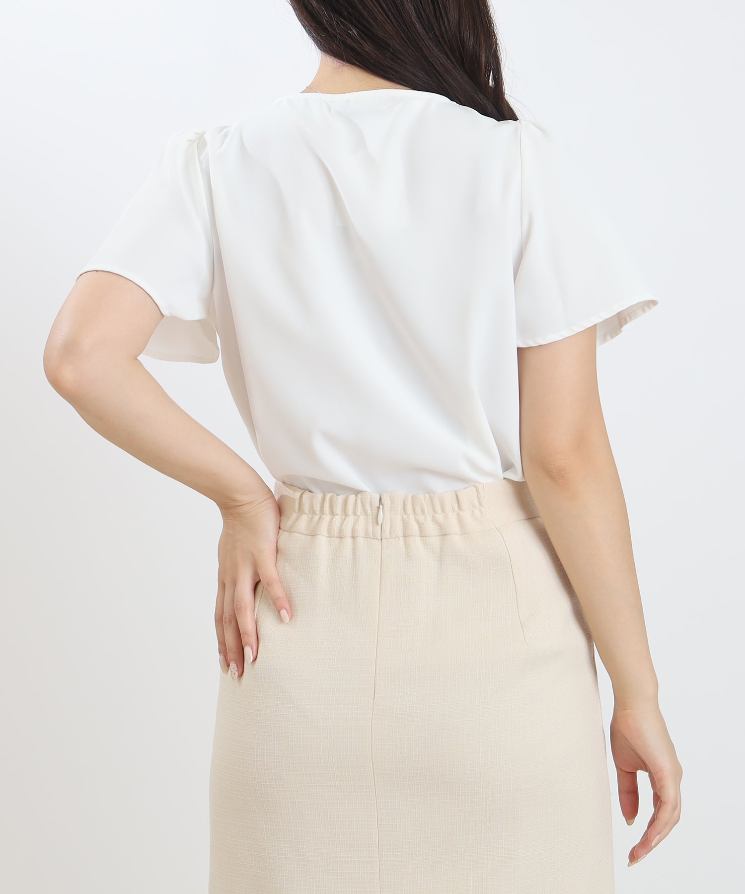 ホワイト model:160cm 着用サイズ:M