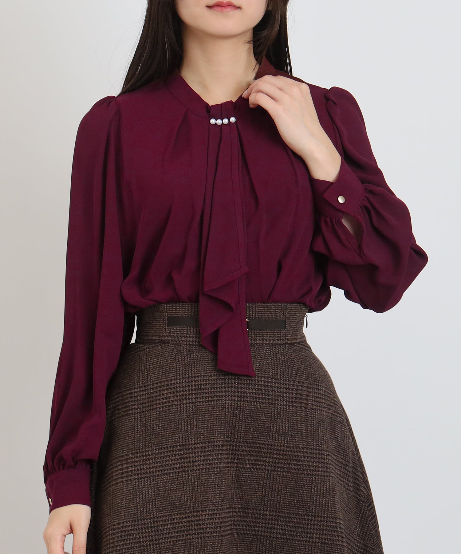 ワイン model:160cm 着用サイズ:M