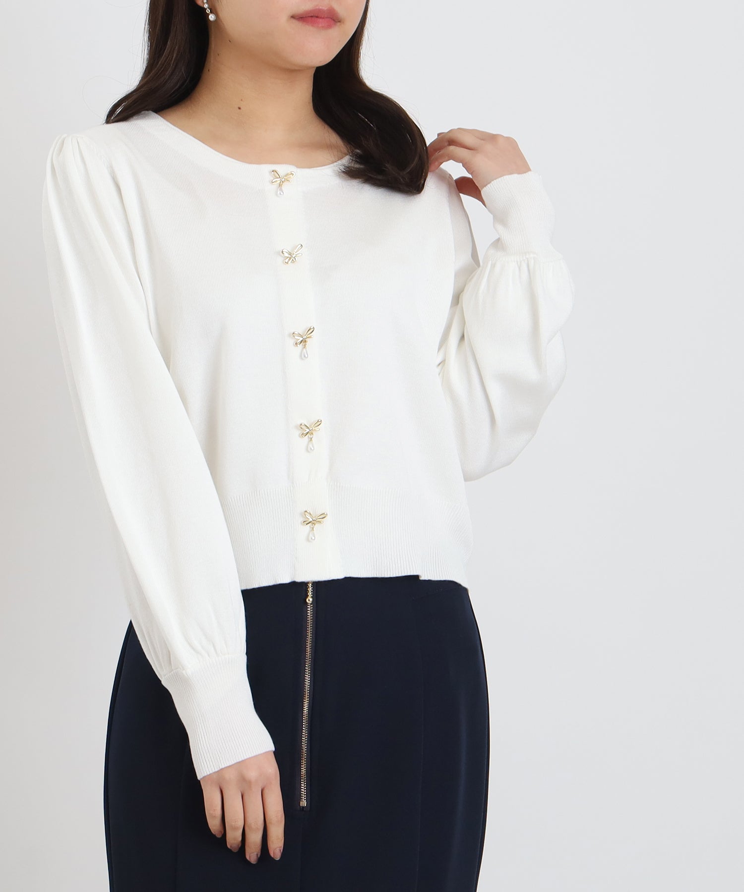 ホワイト model:156 着用サイズ:M