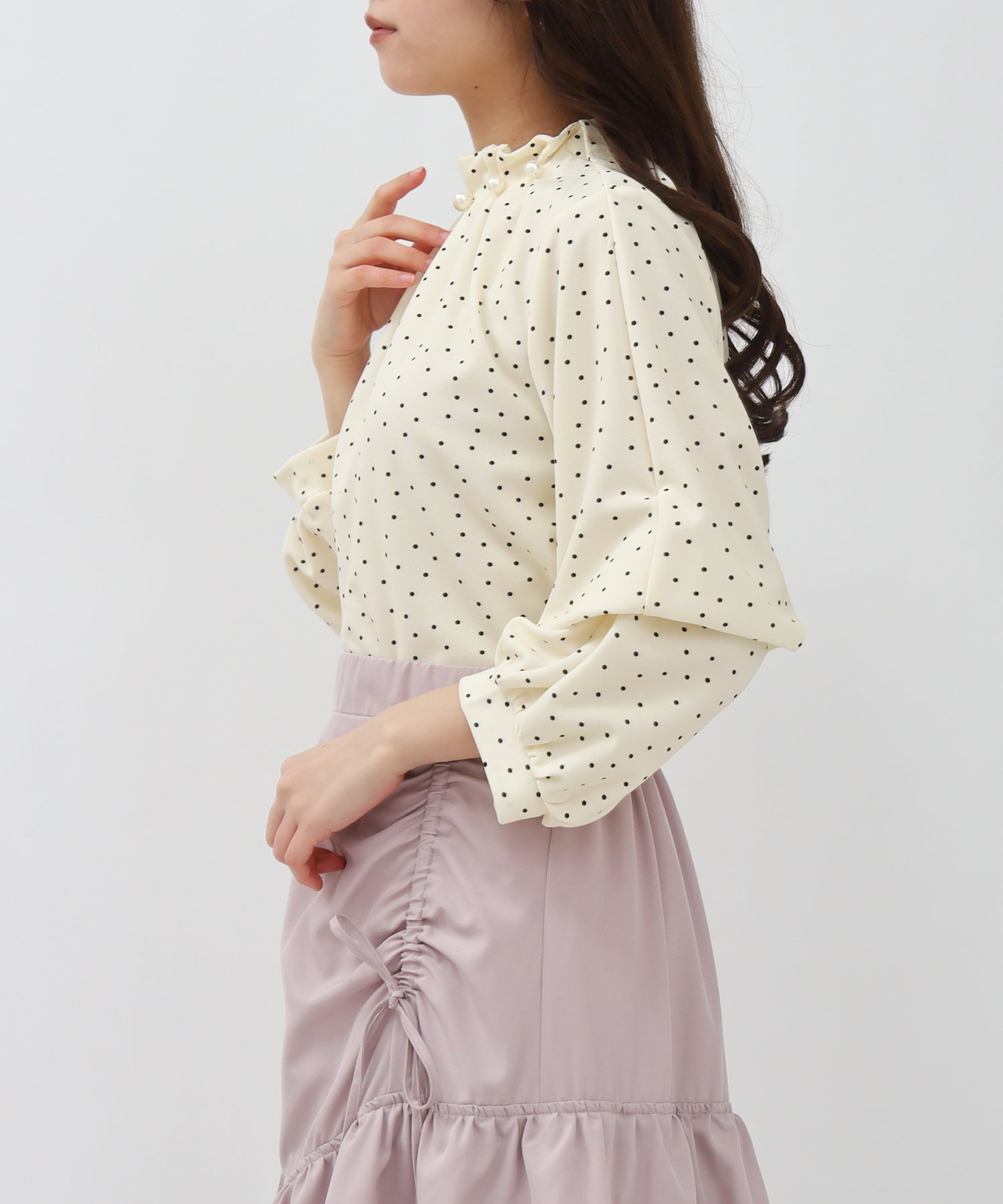 ドット model:156cm 着用サイズ:M