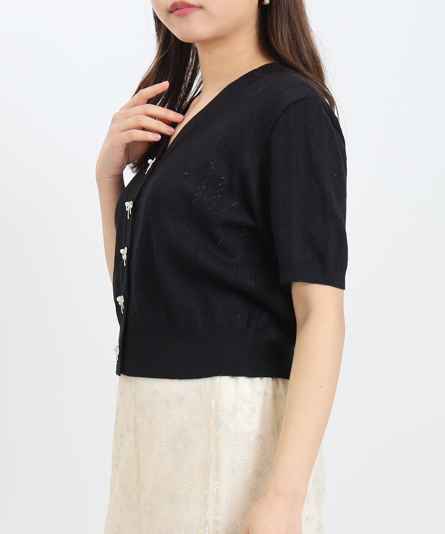 ブラック model:156 着用サイズ:M