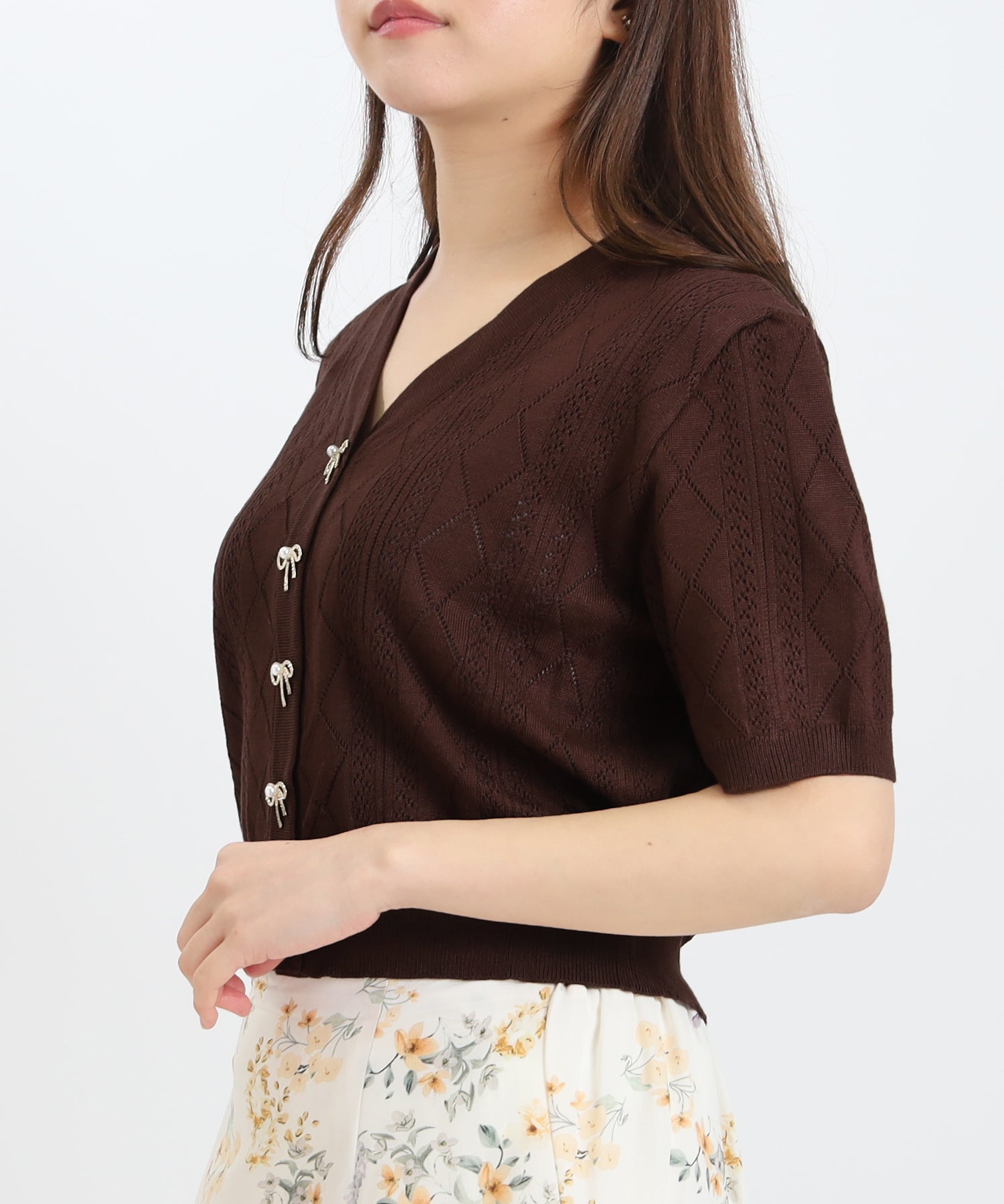 ブラウン model:156 着用サイズ:M