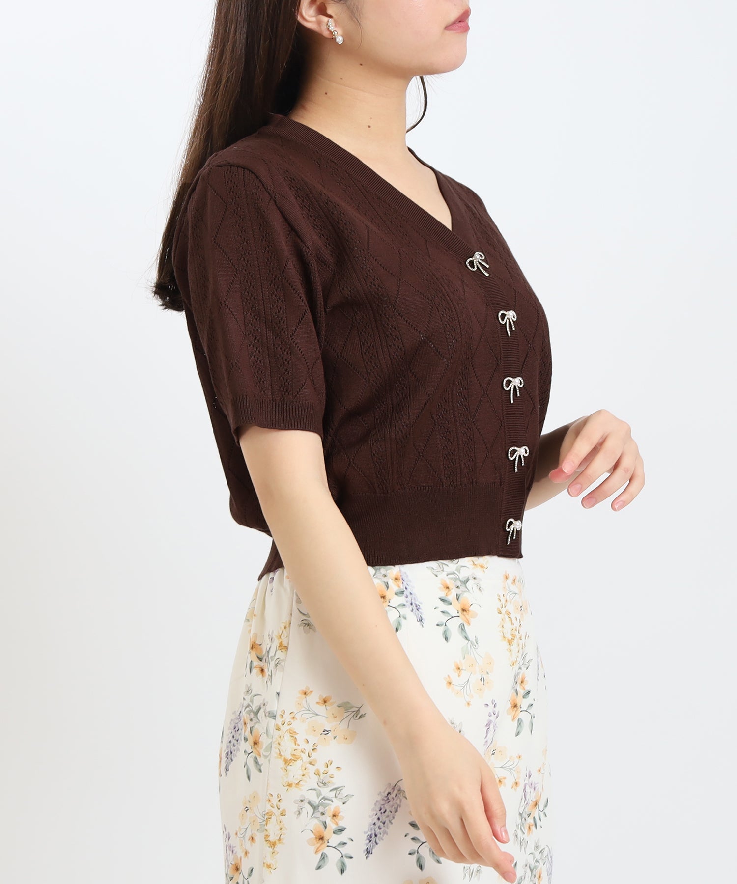 ブラウン model:156 着用サイズ:M