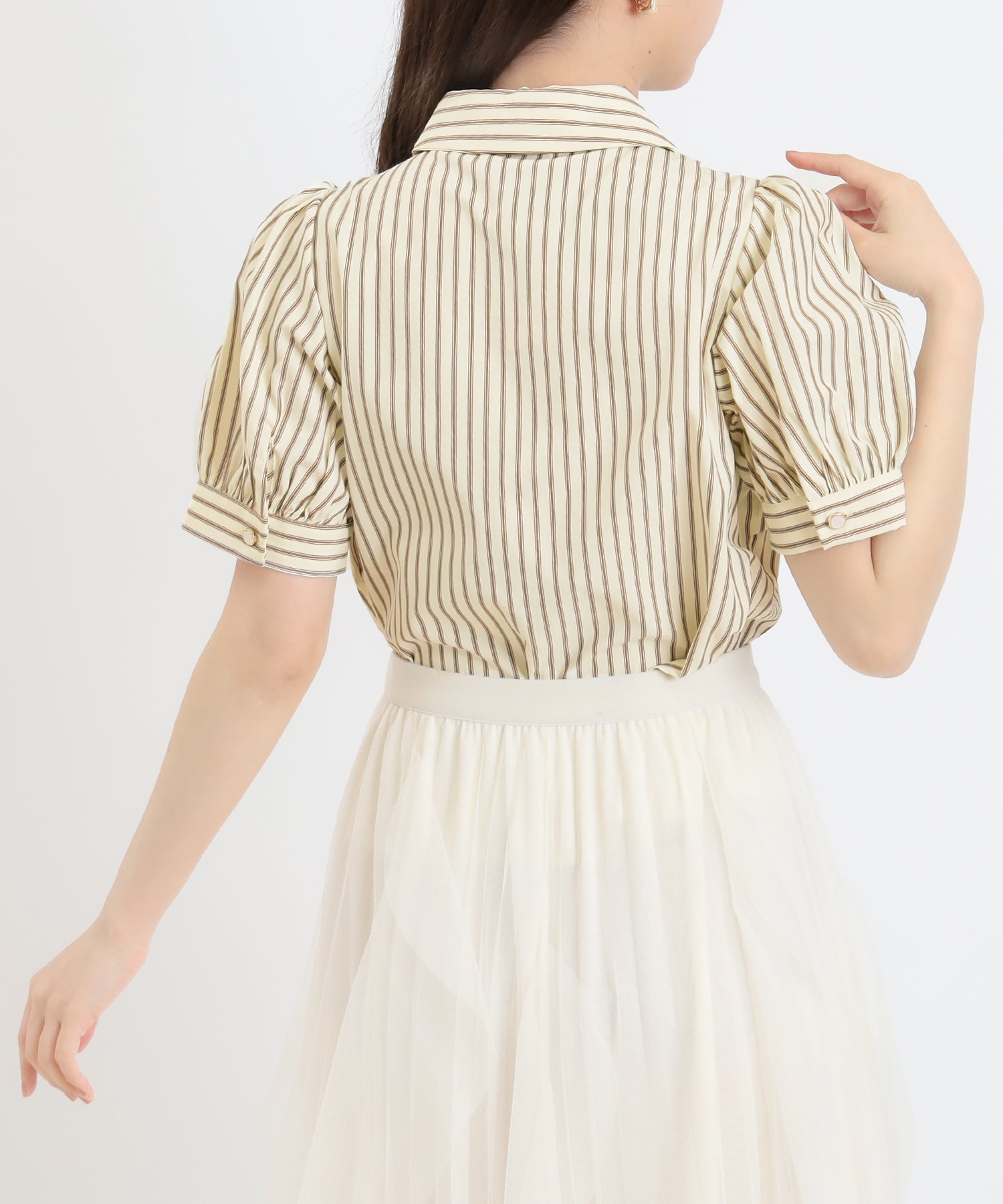 ベージュ model:156 着用サイズ:M