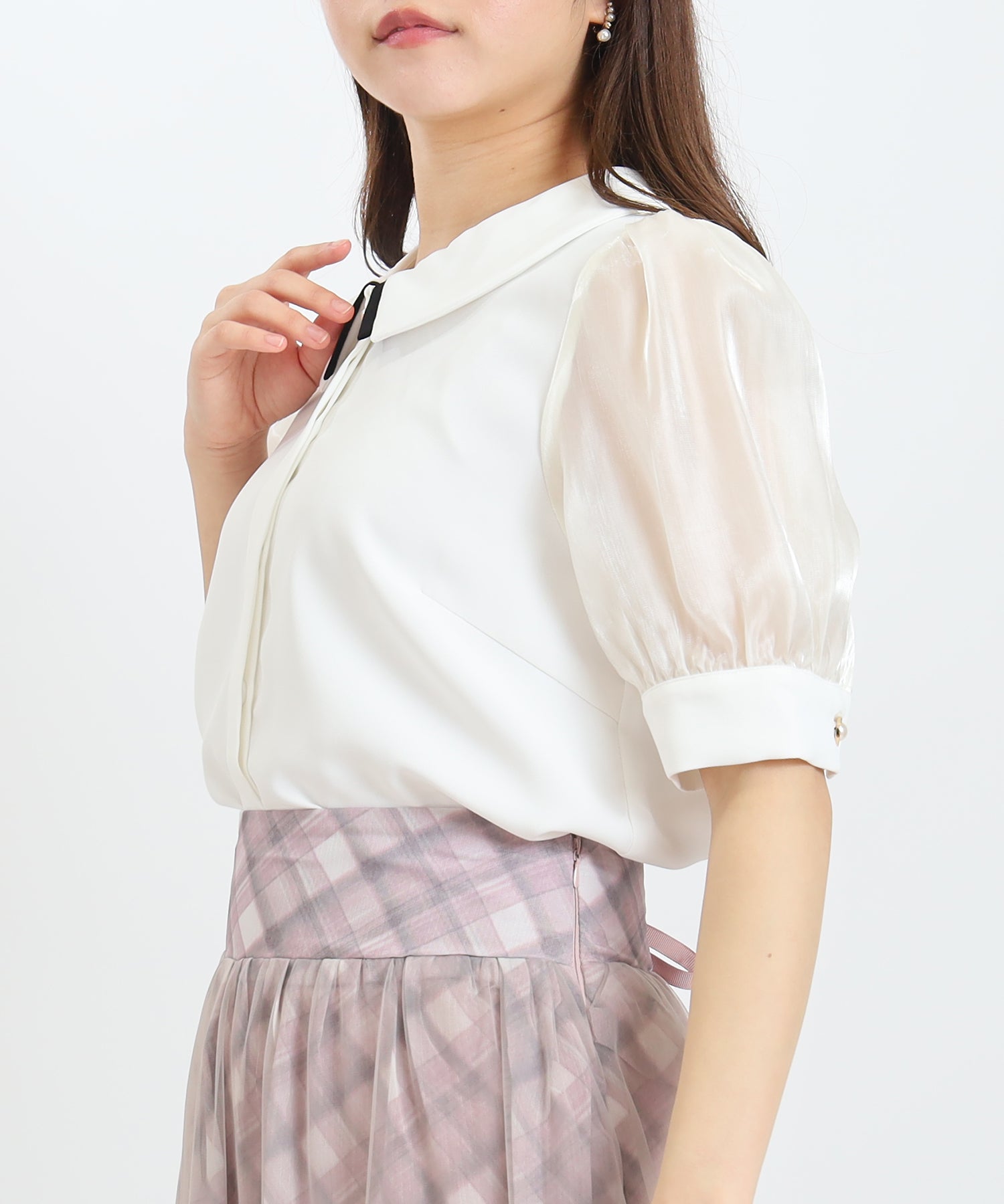 ホワイト model:156 着用サイズ:M