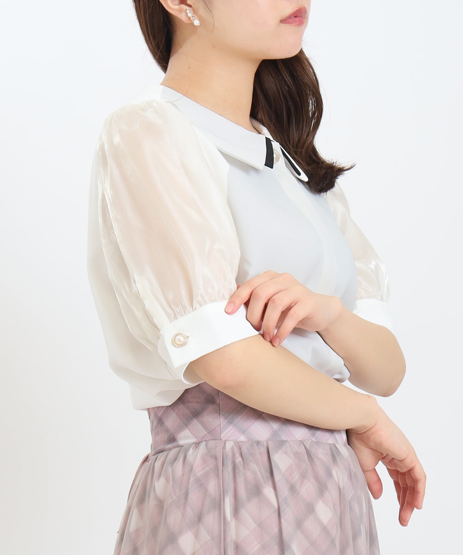 ホワイト model:156 着用サイズ:M