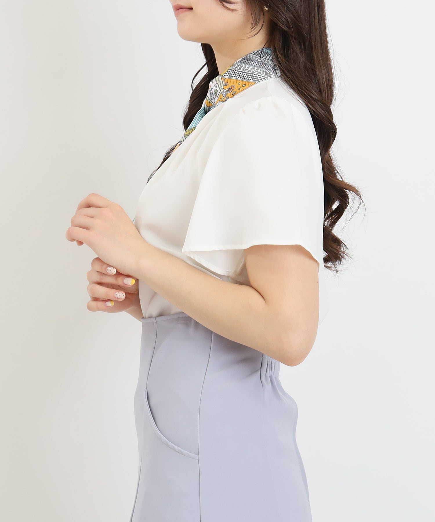ホワイト model:160cm 着用サイズ:M