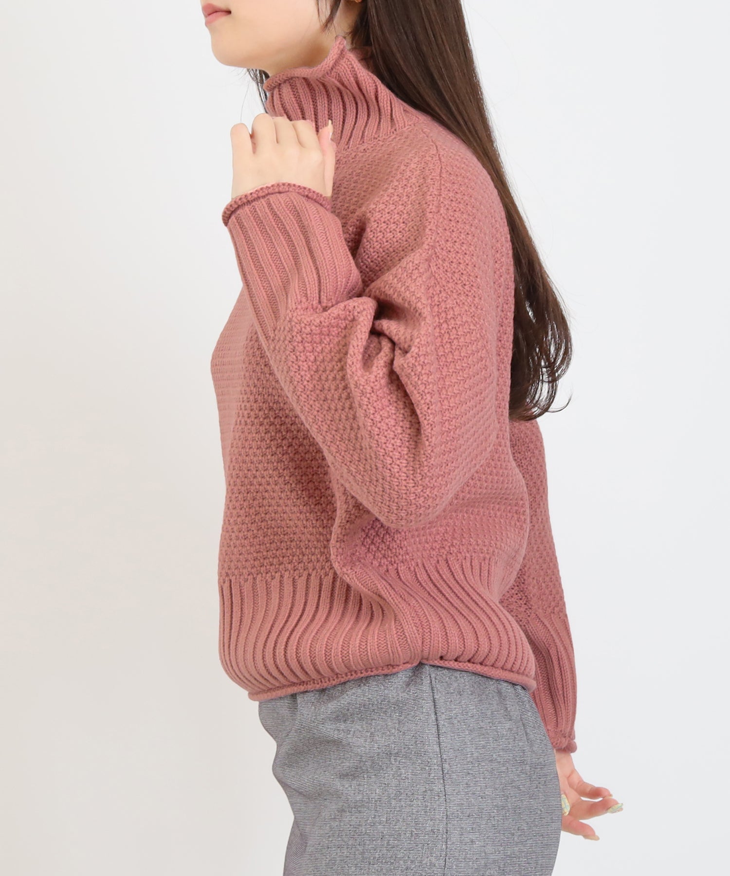 ピンク model:160cm 着用サイズ:M