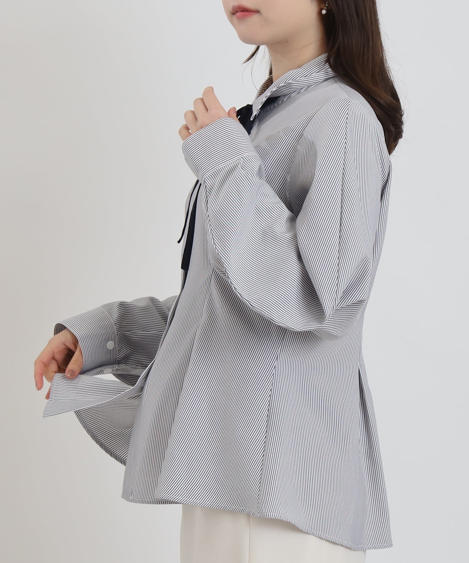 ホワイト×ブラック model:156 着用サイズ:M