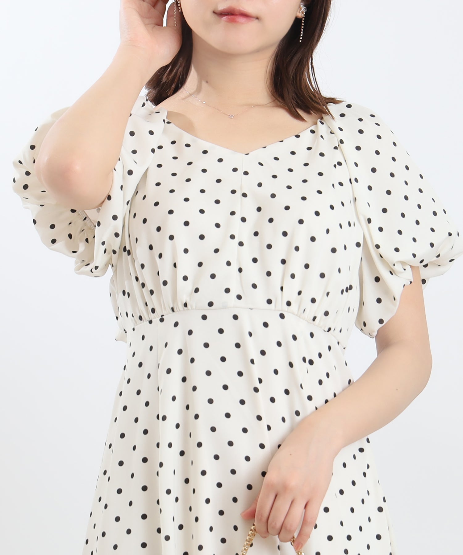 ホワイト model:156 着用サイズ:M