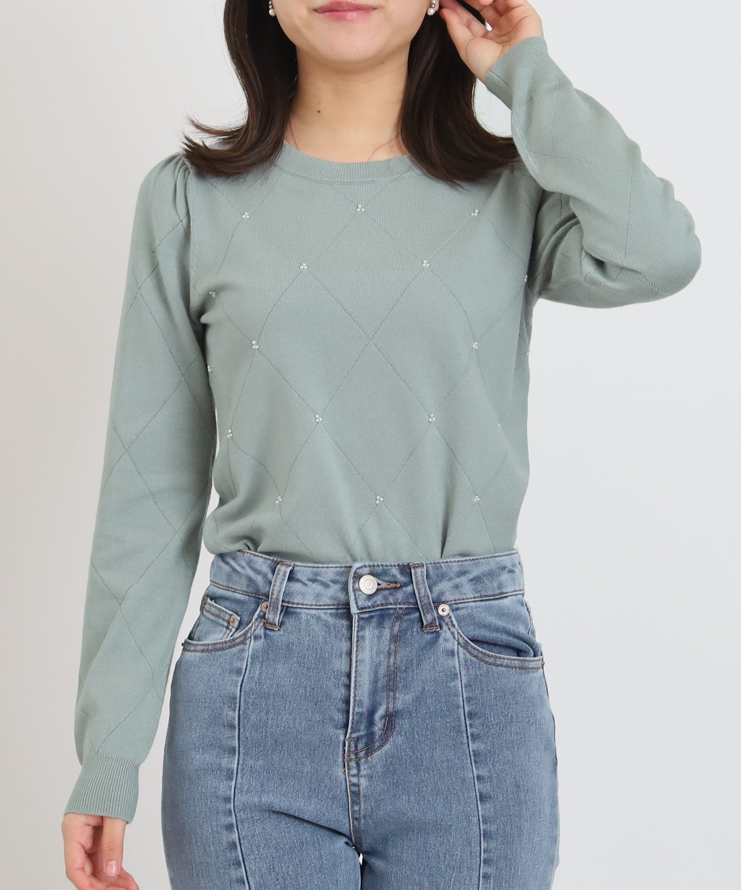 ミント model:156cm 着用サイズ:S