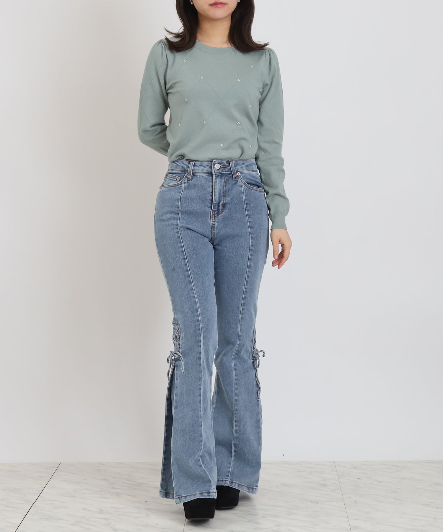 ミント model:156cm 着用サイズ:S