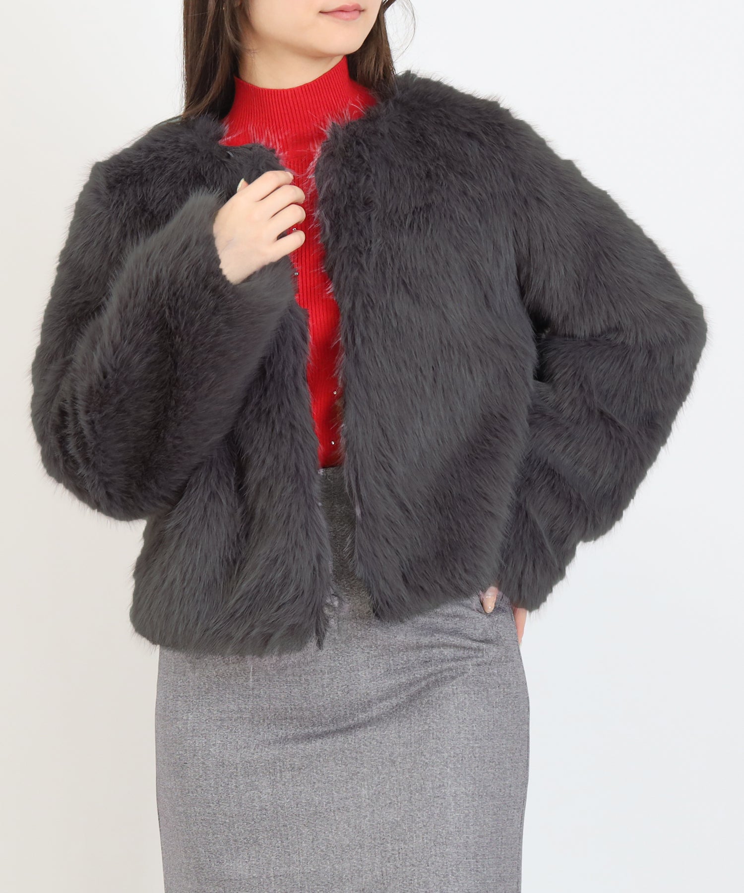 チャコール model:160 着用サイズ:M