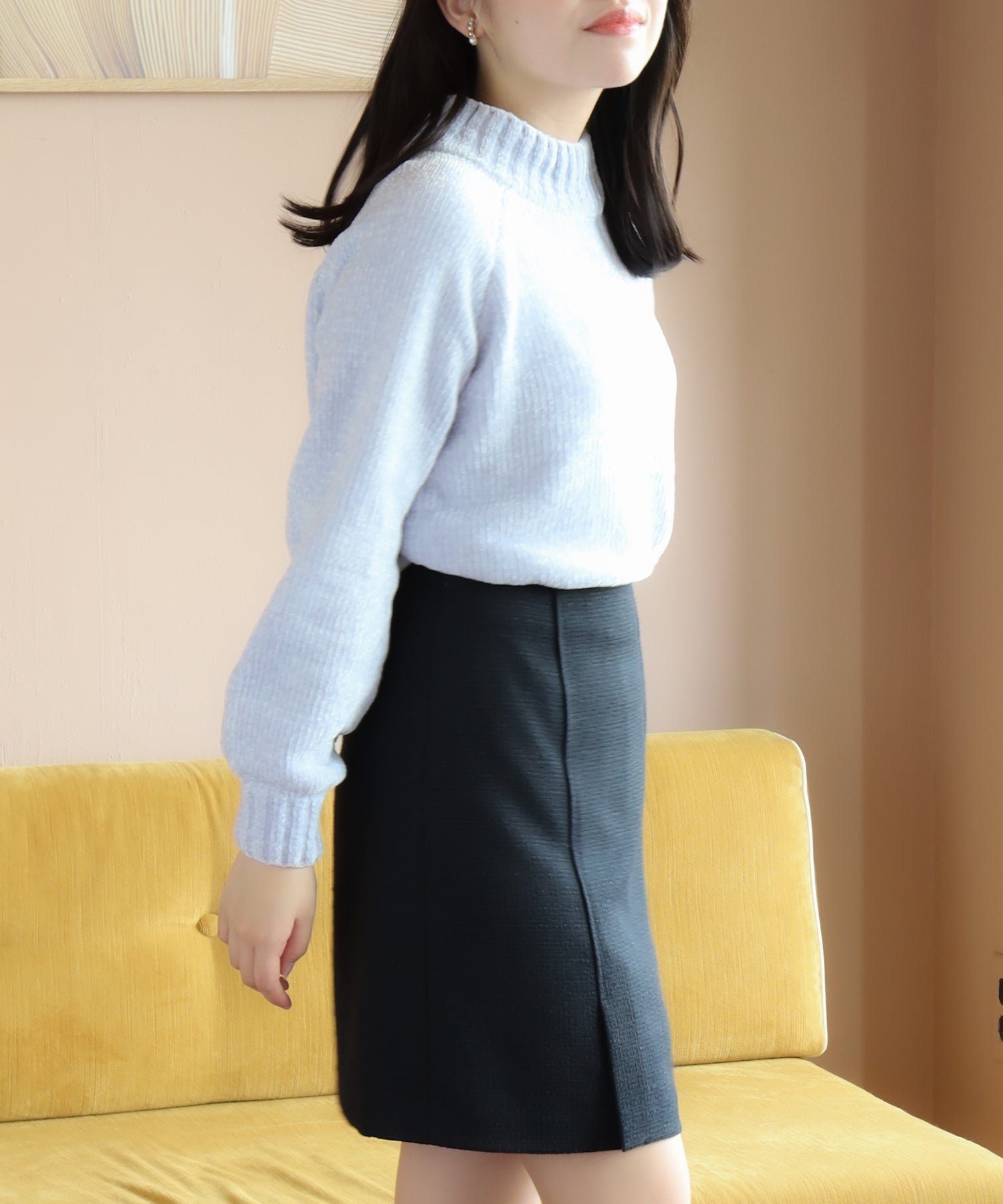 ブラック model:156cm/骨格ストレート 着用サイズ:S