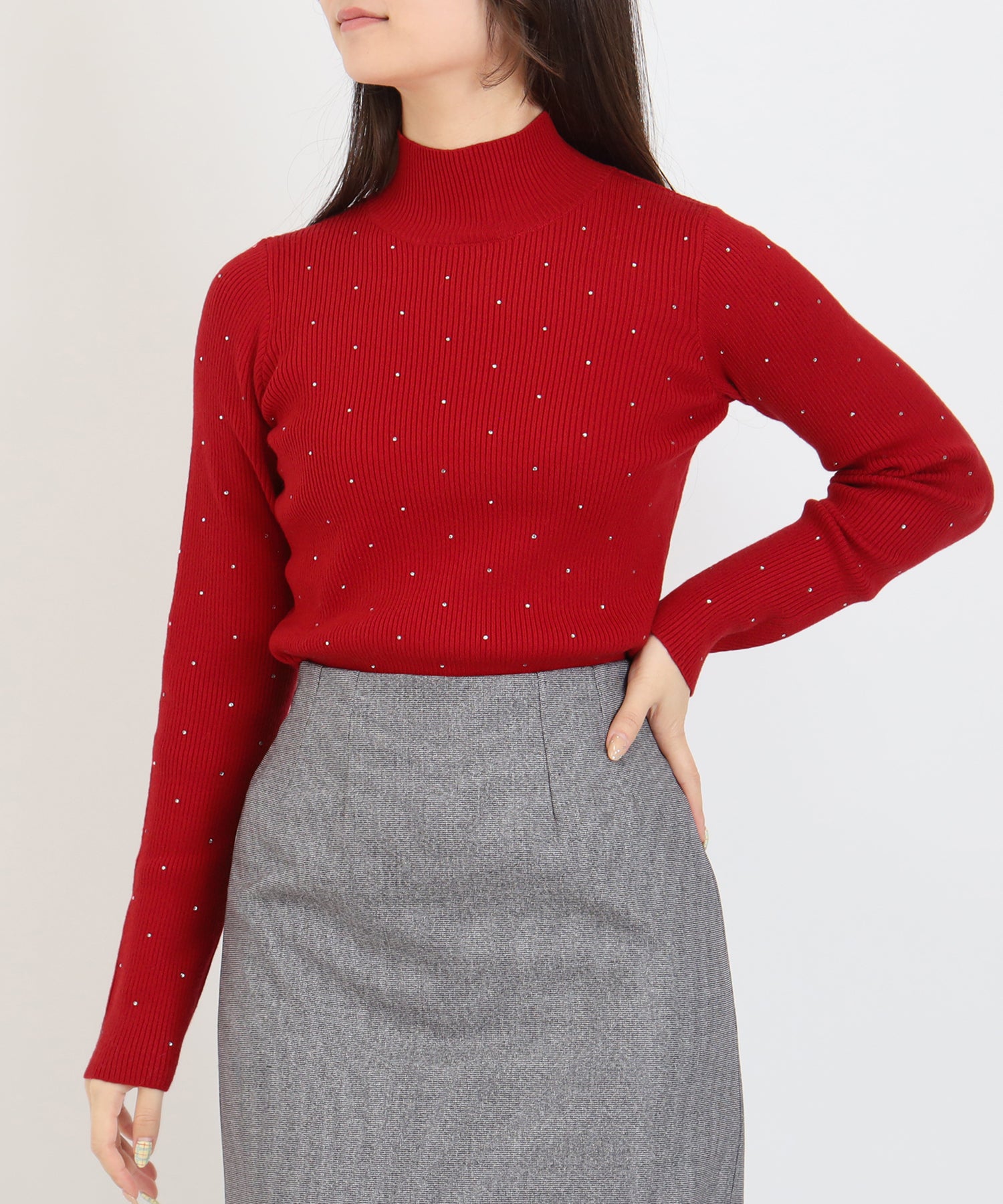 レッド model:165 着用サイズ:M