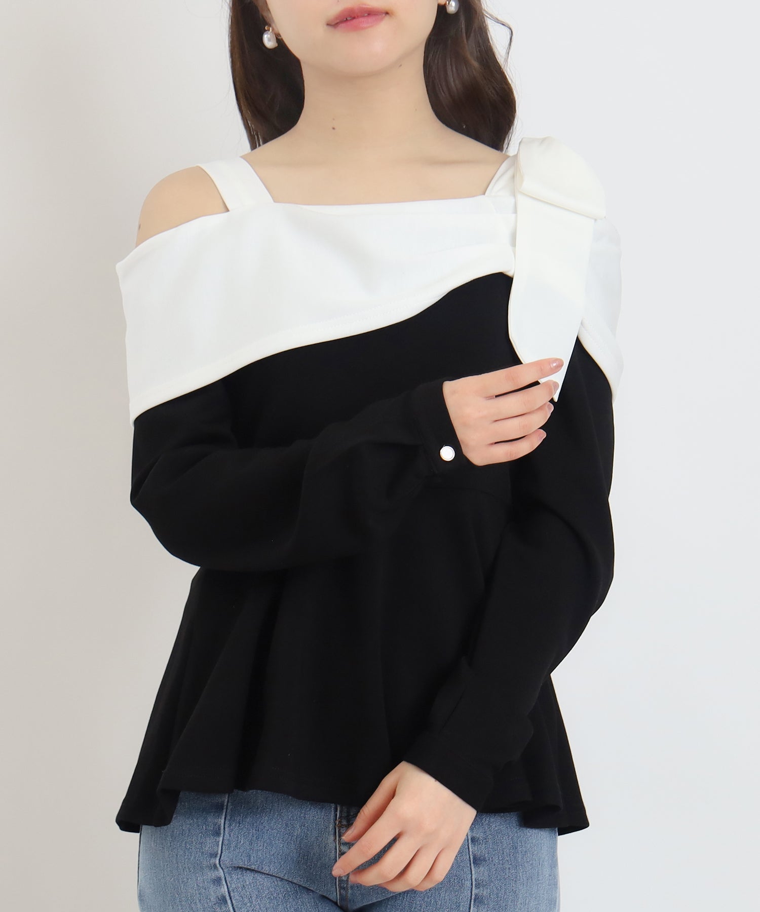 ブラック model:156 着用サイズ:M