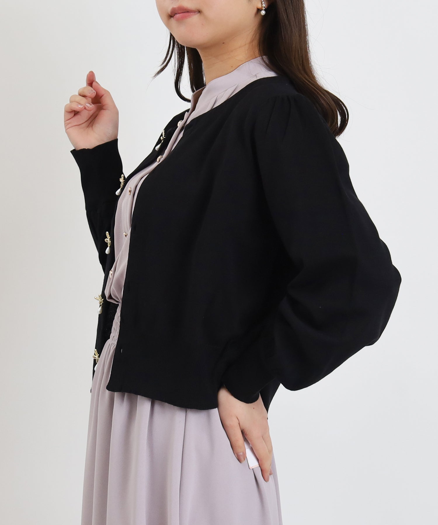 ブラック model:156 着用サイズ:M