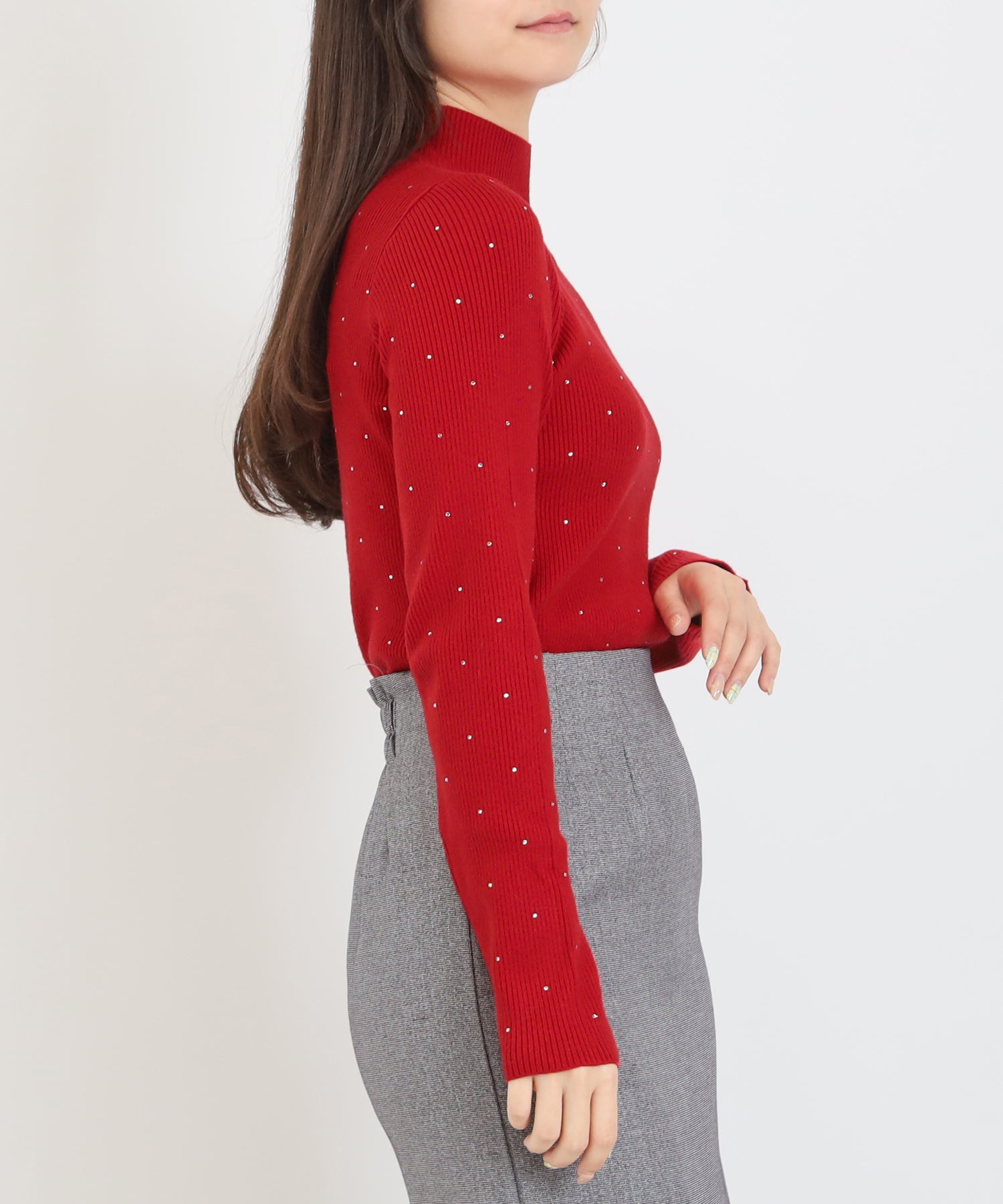 レッド model:165 着用サイズ:M