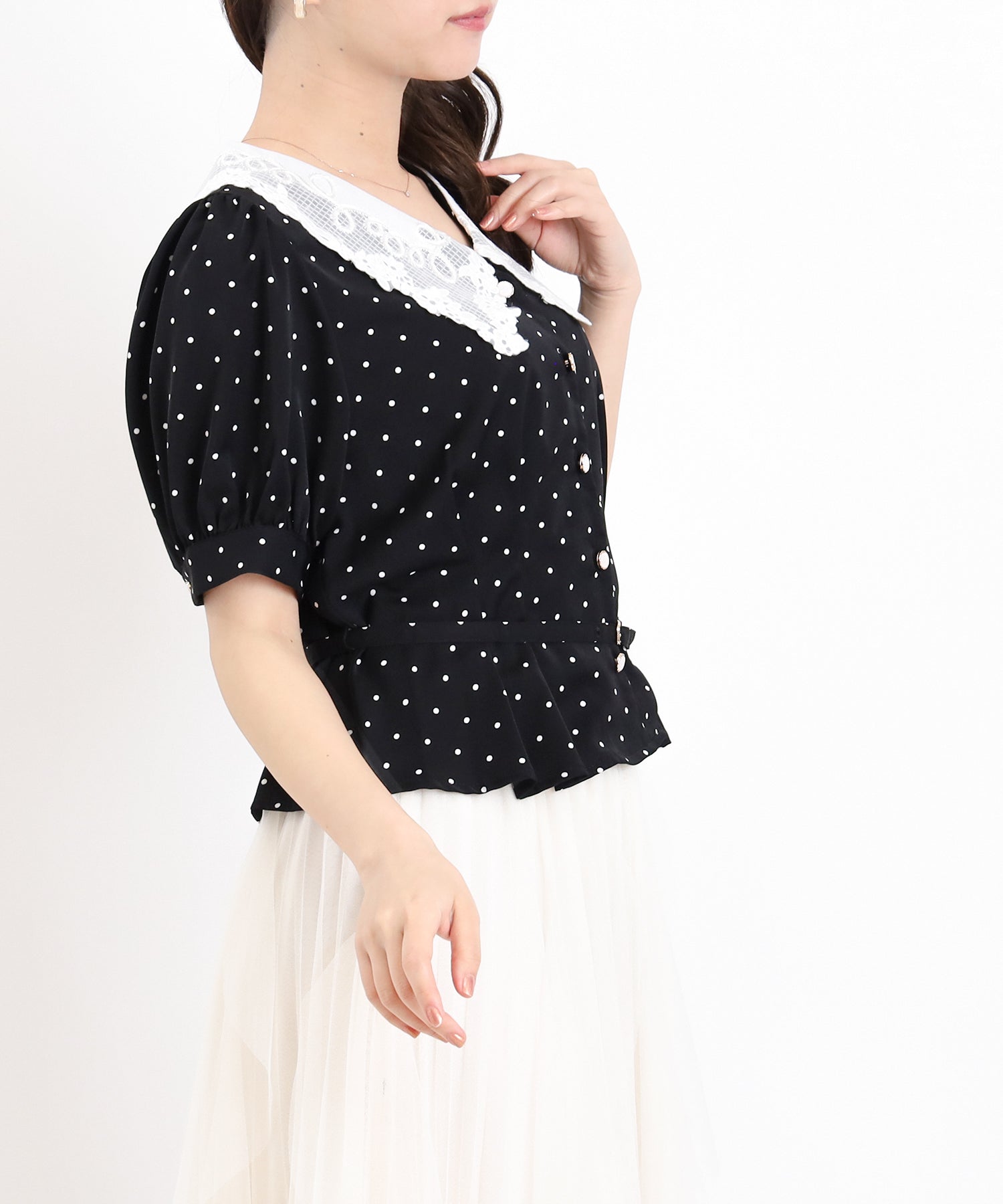 ブラック model:156 着用サイズ:M