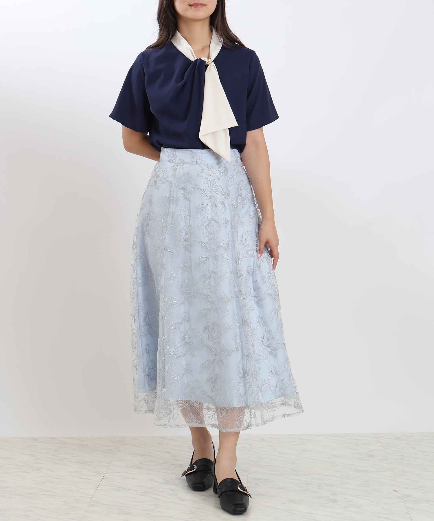 ネイビー model:160cm 着用サイズ:M