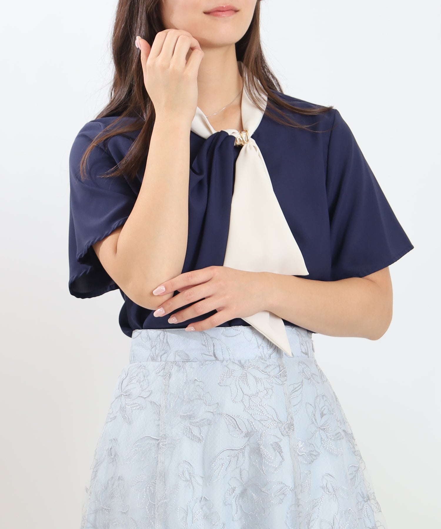 ネイビー model:160cm 着用サイズ:M