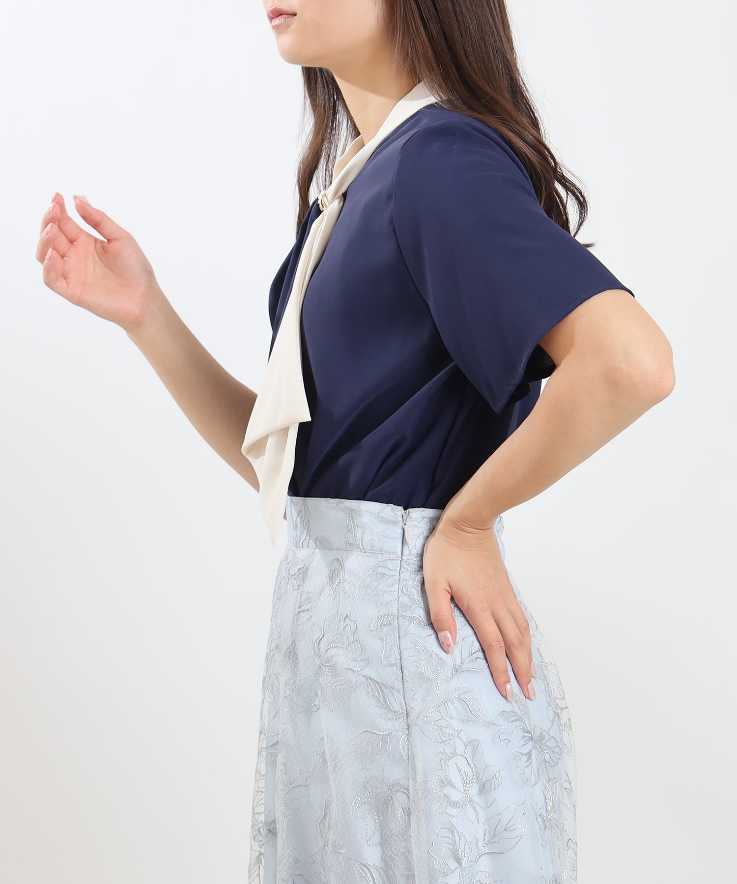 ネイビー model:160cm 着用サイズ:M