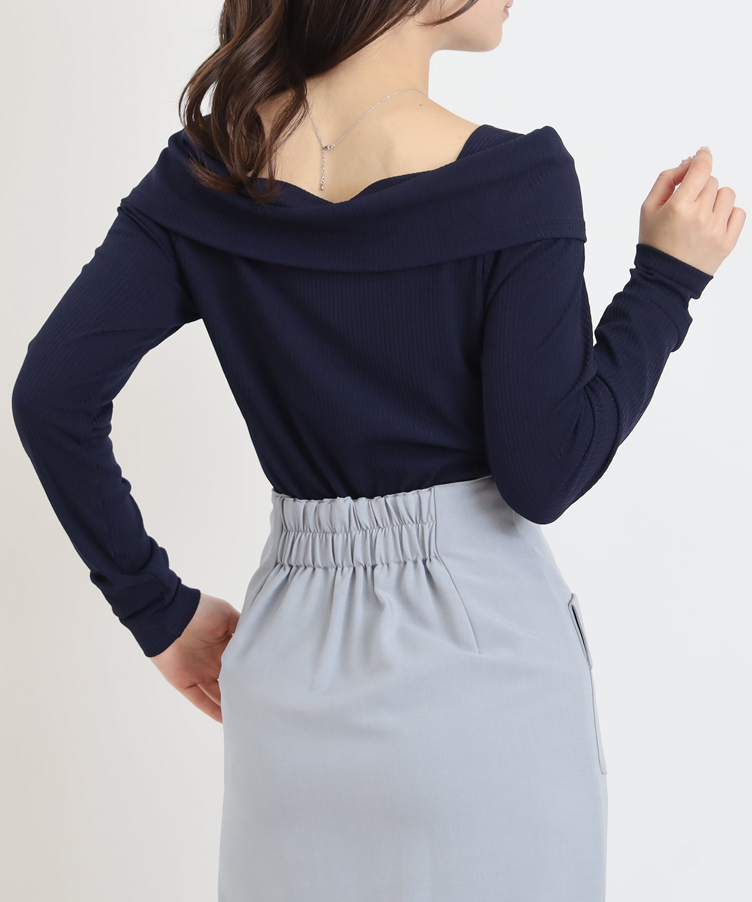 ネイビー model:160 着用サイズ:M