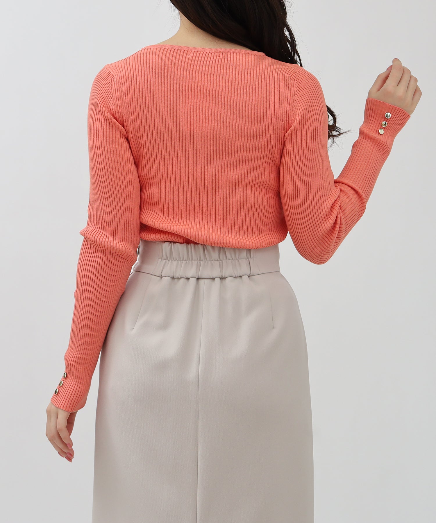 ピンク model:160 着用サイズ:M