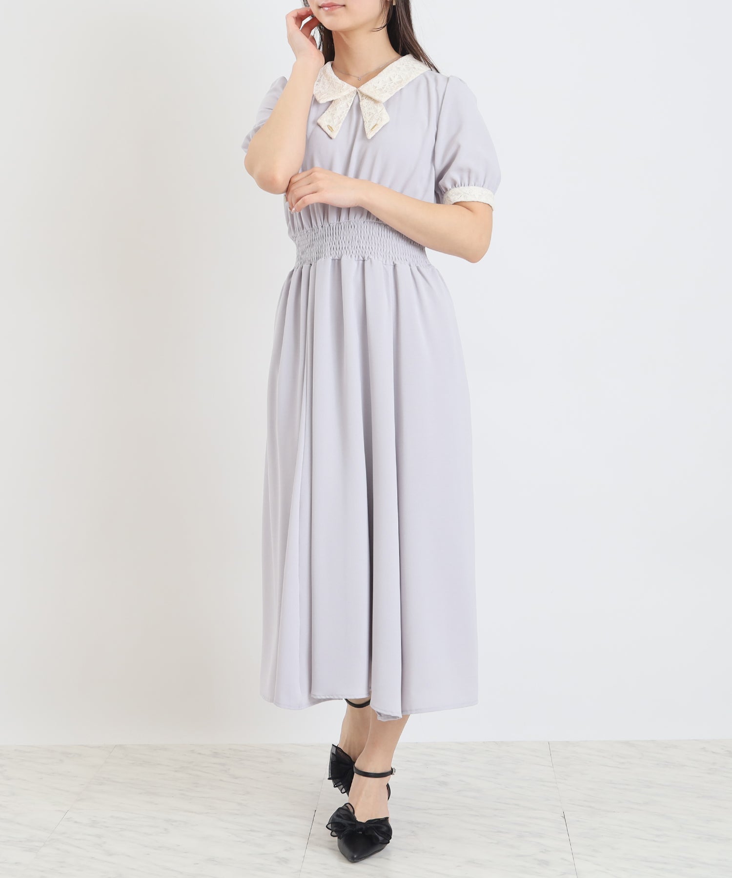 ラベンダー model:160cm 着用サイズ:M