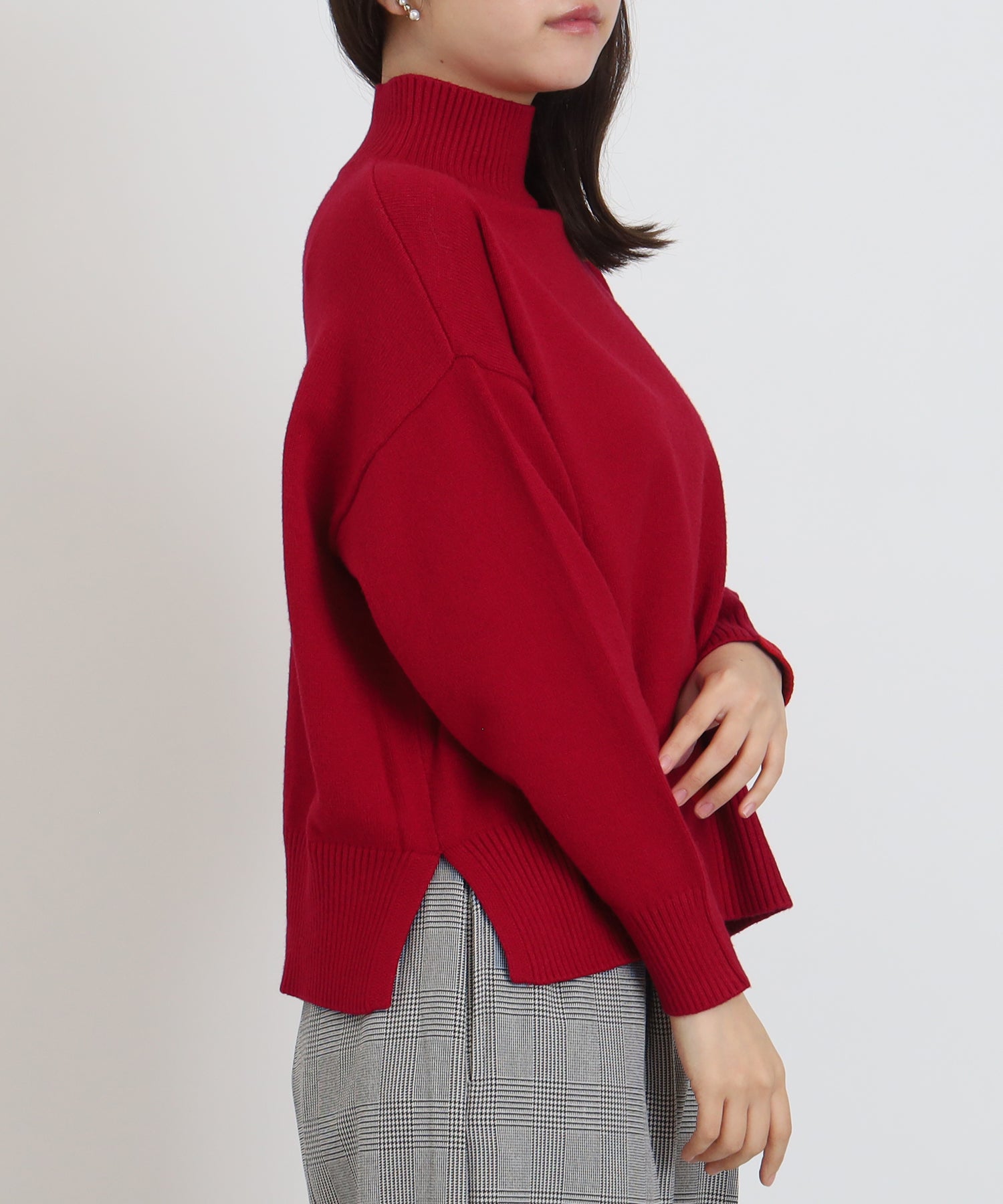 レッド model:156 着用サイズ:M